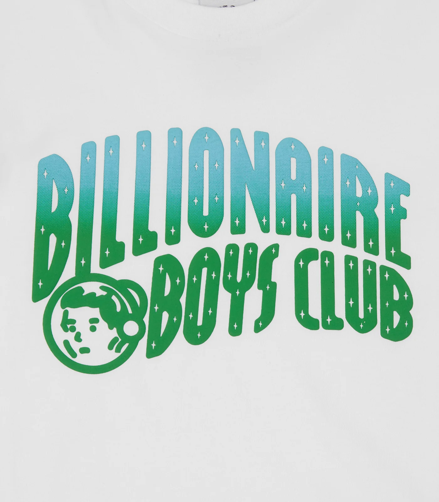 KIDS GRADIENT PUFF PRINT ARCH LOGO T-SHIRT - WHITE - Image 4