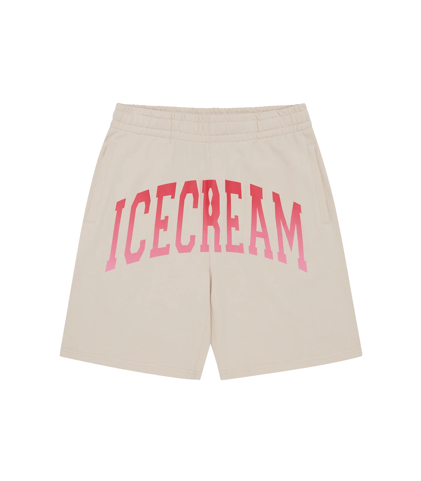 GRADIENT SHORTS - ECRU
