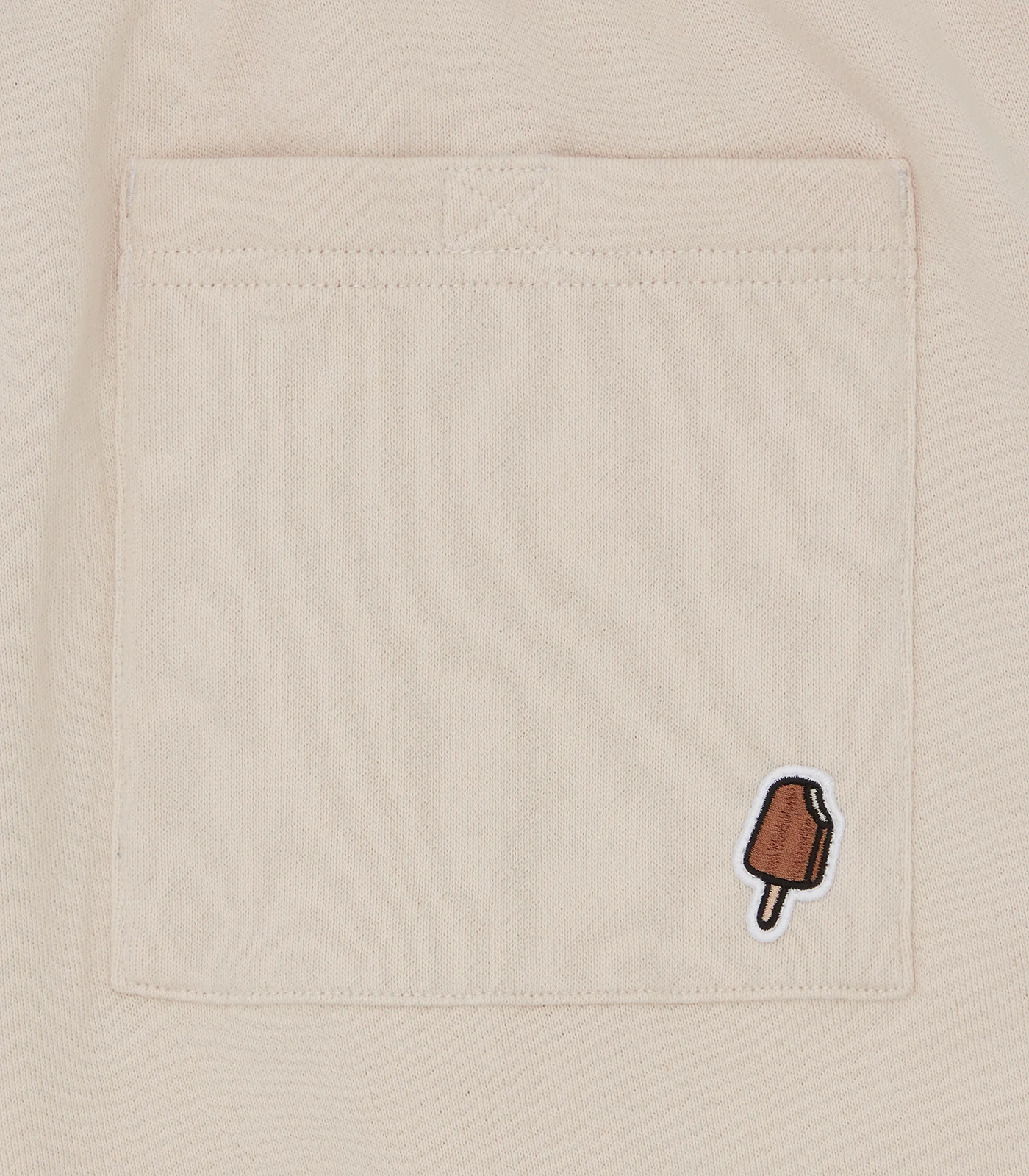 GRADIENT SHORTS - ECRU - Image 5
