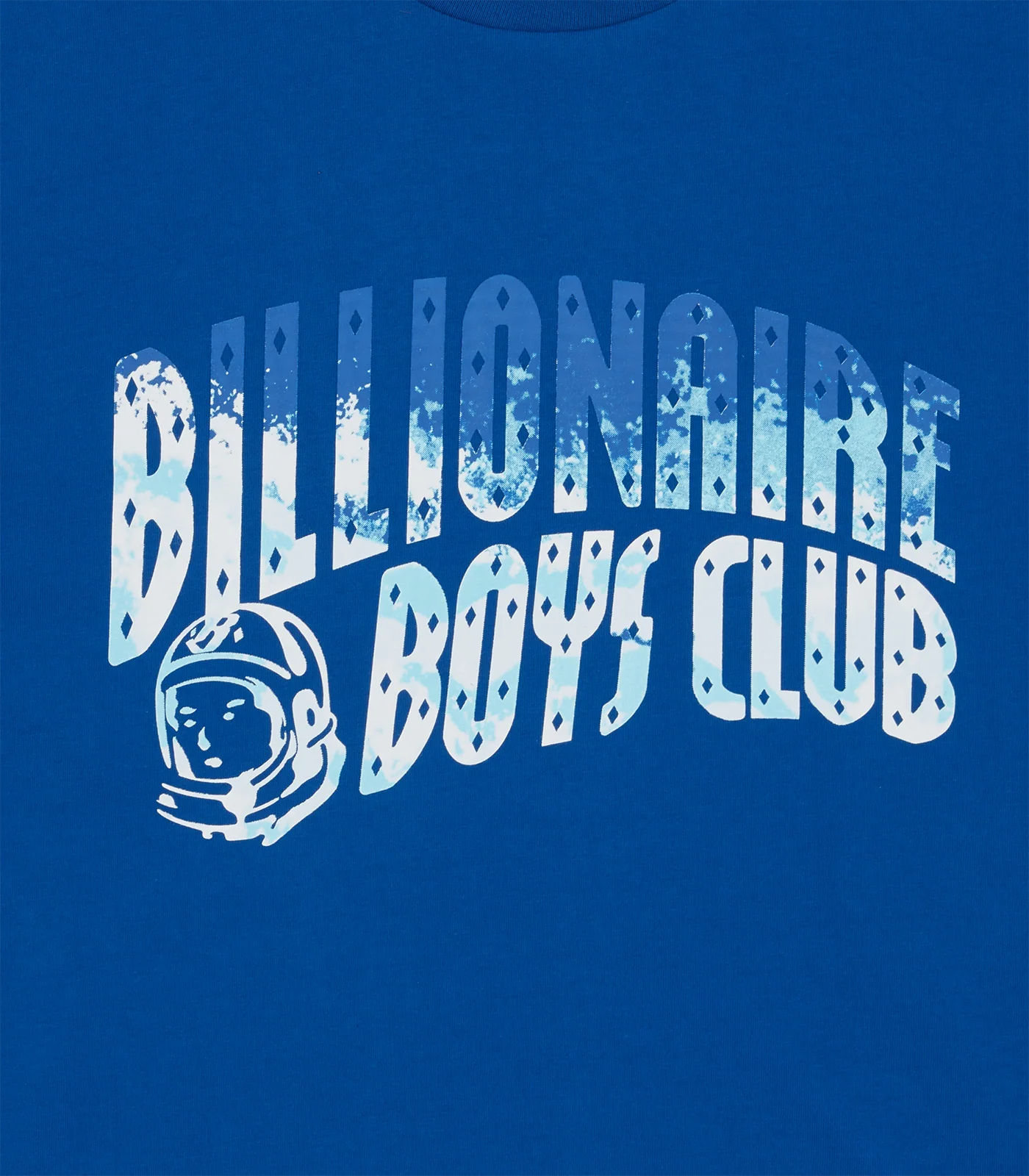 GREAT WAVE FILL ARCH LOGO T-SHIRT - BLUE - Image 3
