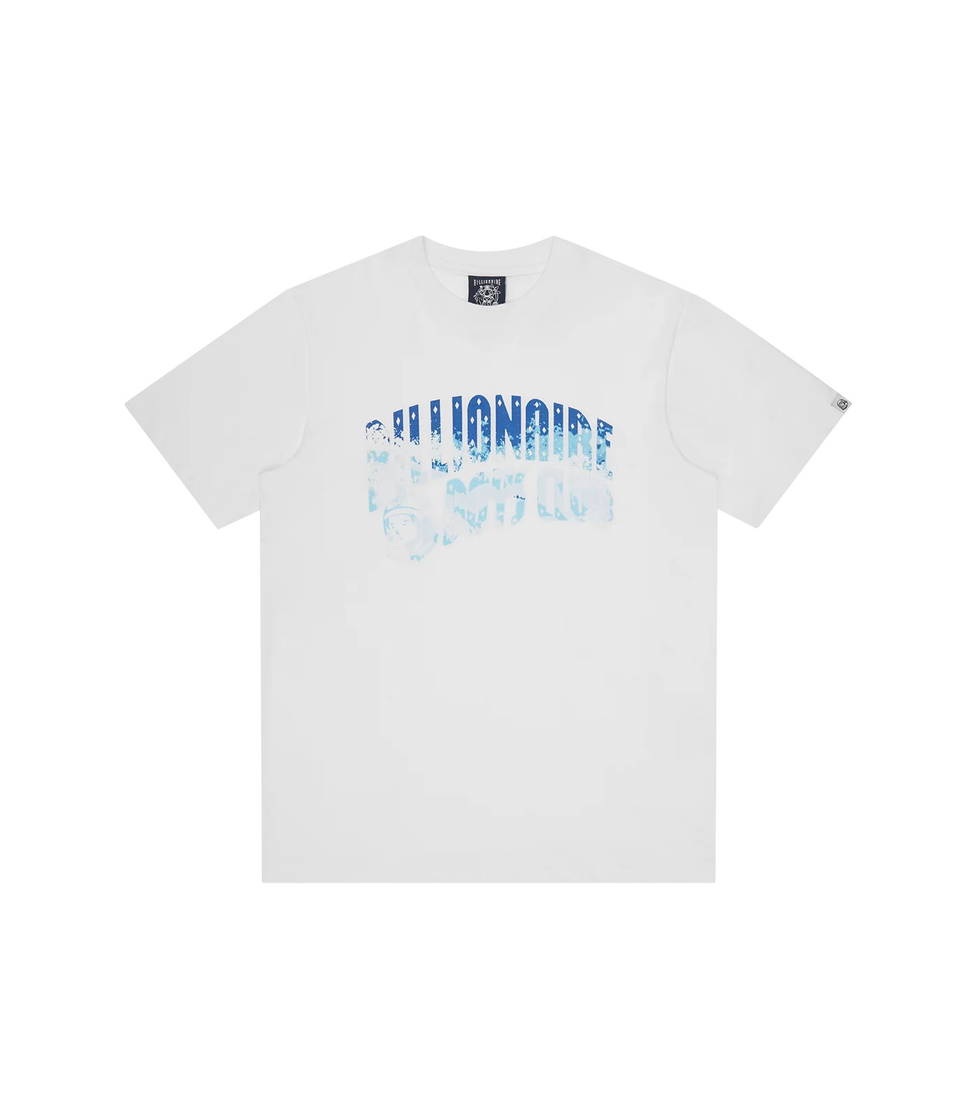 GREAT WAVE FILL ARCH LOGO T-SHIRT - WHITE