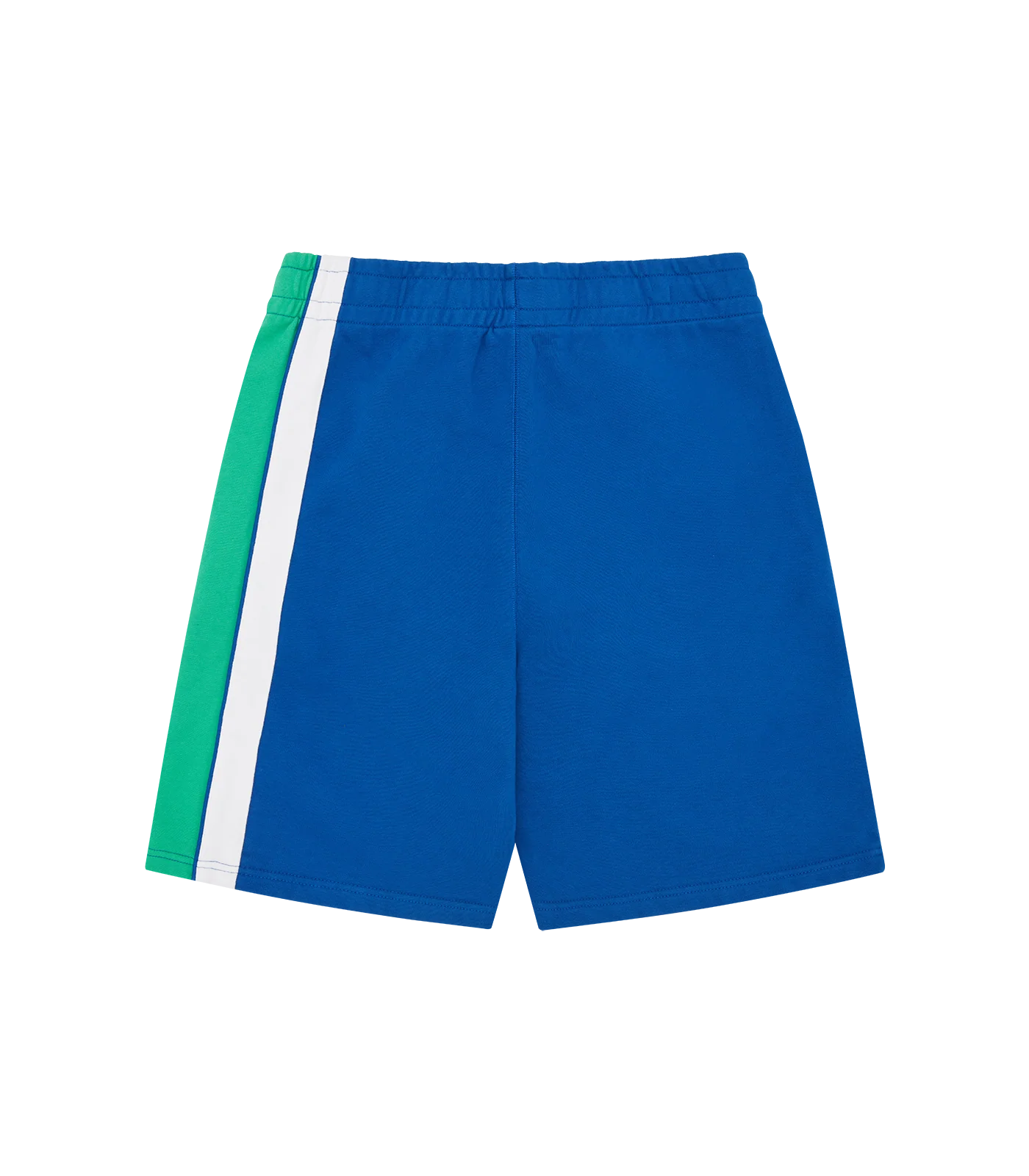 GREAT WAVE PANELLED SWEATSHORTS - BLUE - Image 2