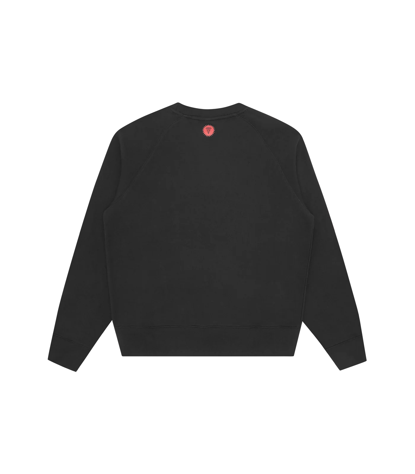 HALFTONE RUNNING DOG CREWNECK - BLACK - Image 2