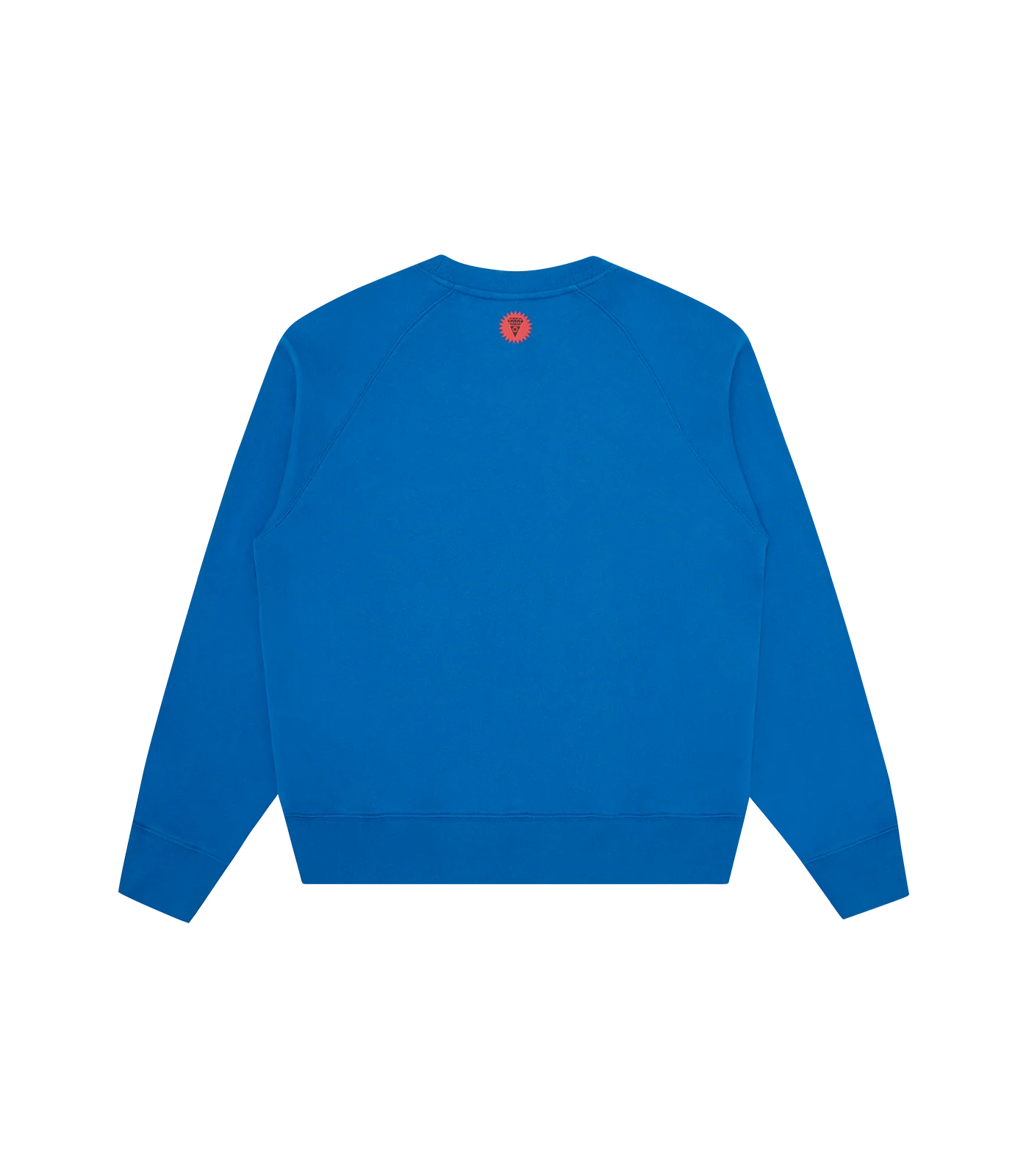HALFTONE RUNNING DOG CREWNECK - BLUE - Image 2