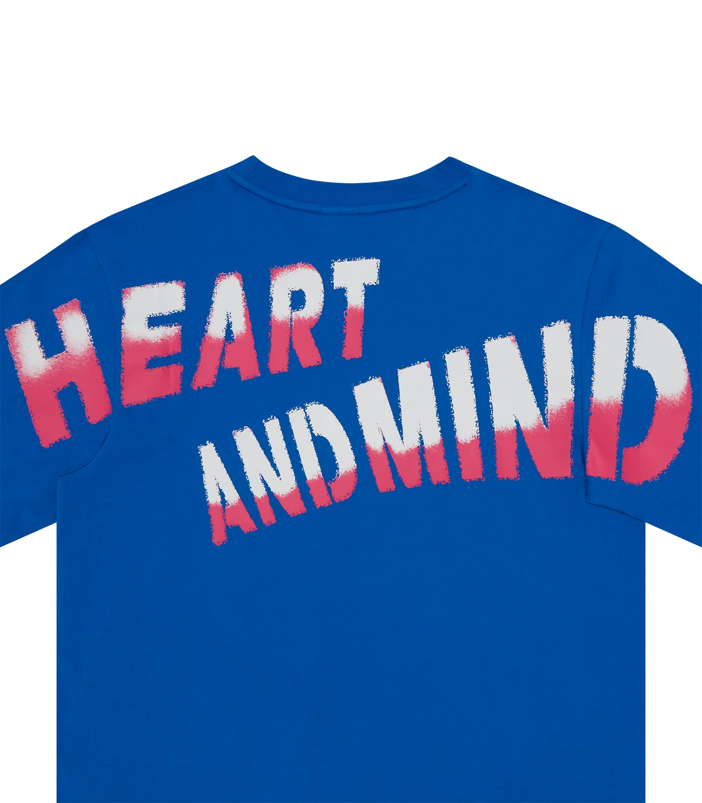HEART & MIND SPRAYER T-SHIRT - BLUE - Image 4