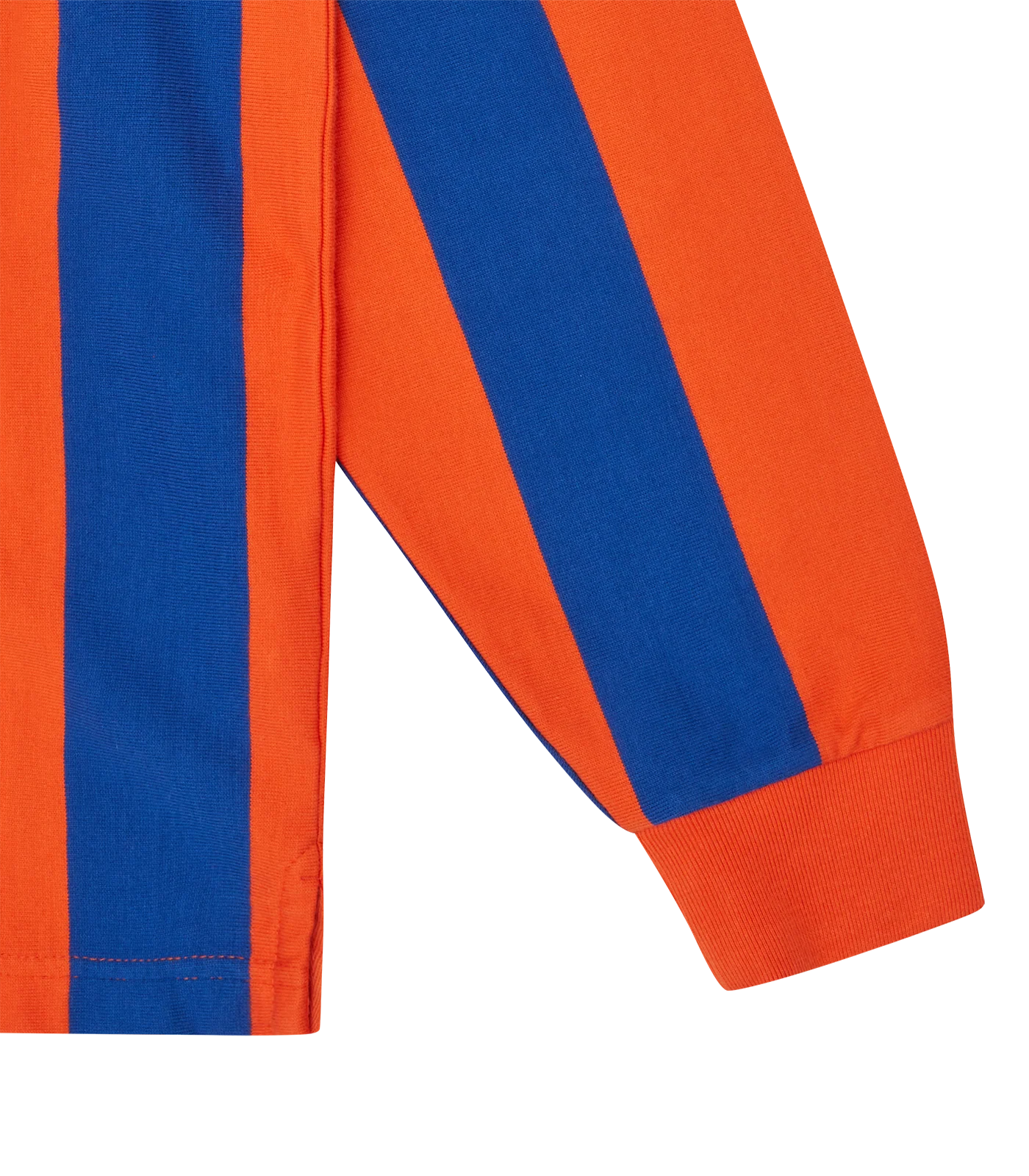 HEAVY STRIPE RUGBY SHIRT - ORANGE STRIPE - Image 5