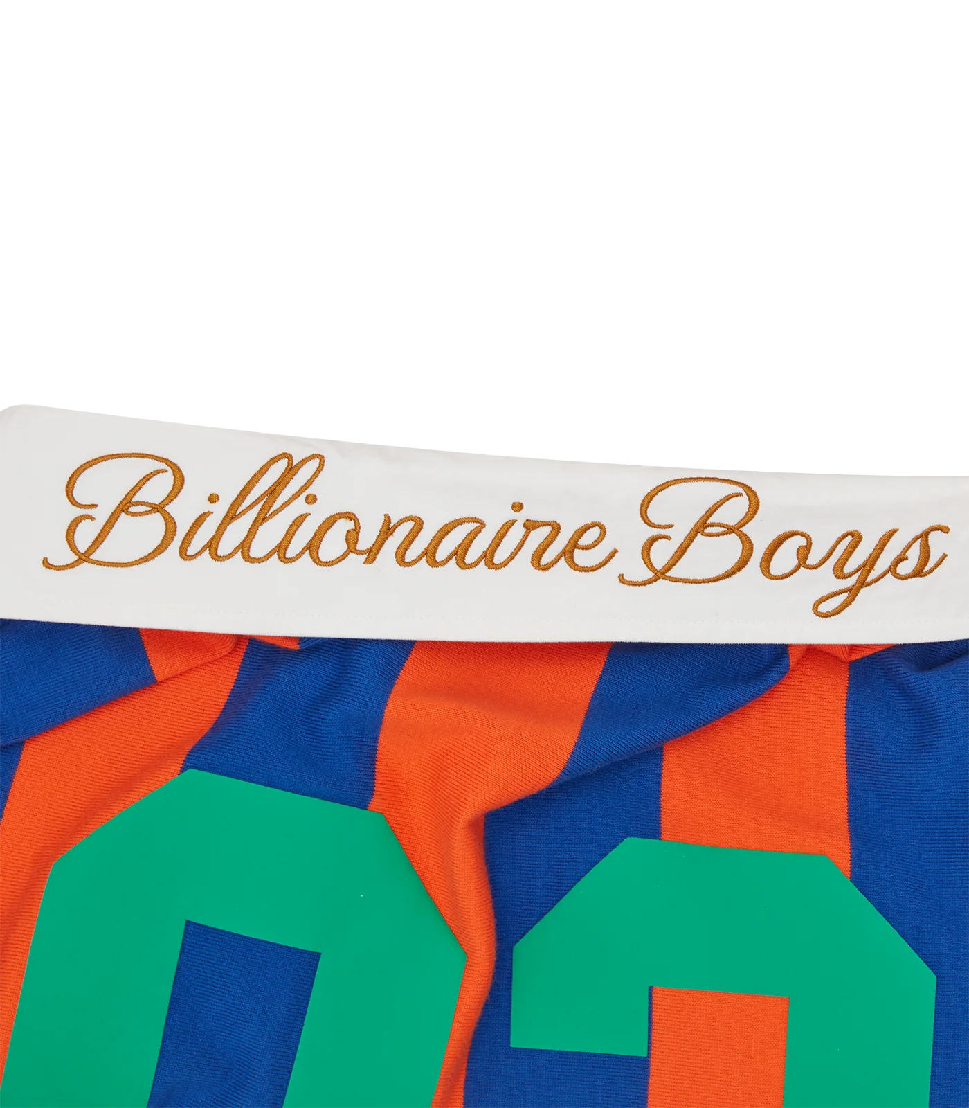 HEAVY STRIPE RUGBY SHIRT - ORANGE STRIPE - Image 7