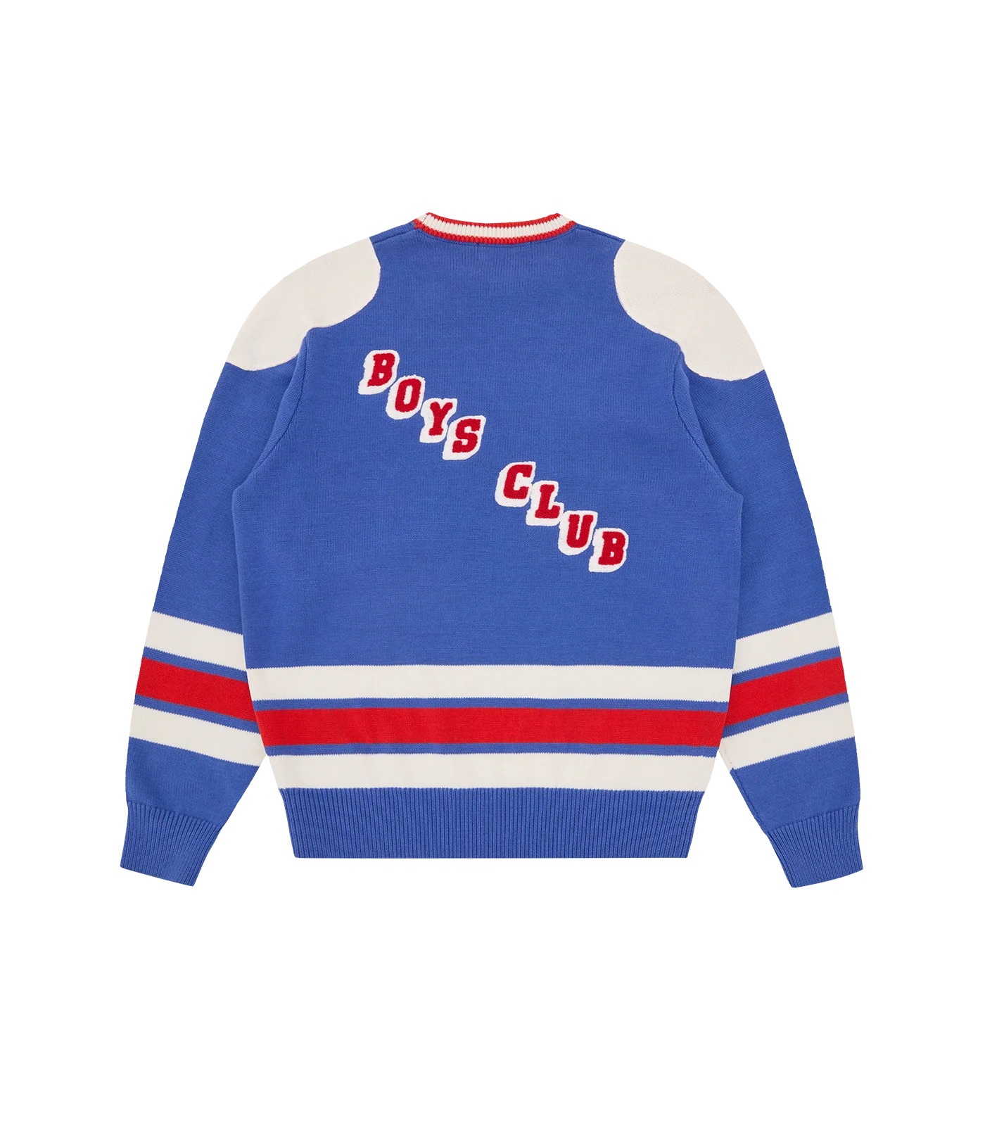 HOCKEY KNITTED CREWNECK - NAVY - Image 2