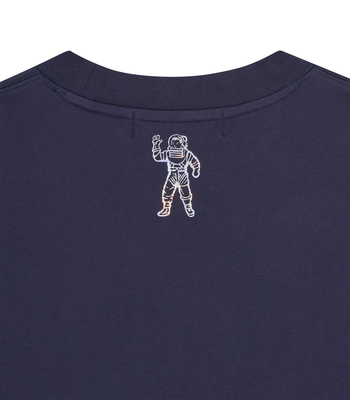 HOLOGRAPHIC SMALL ARCH LOGO CREWNECK - NAVY - Image 5