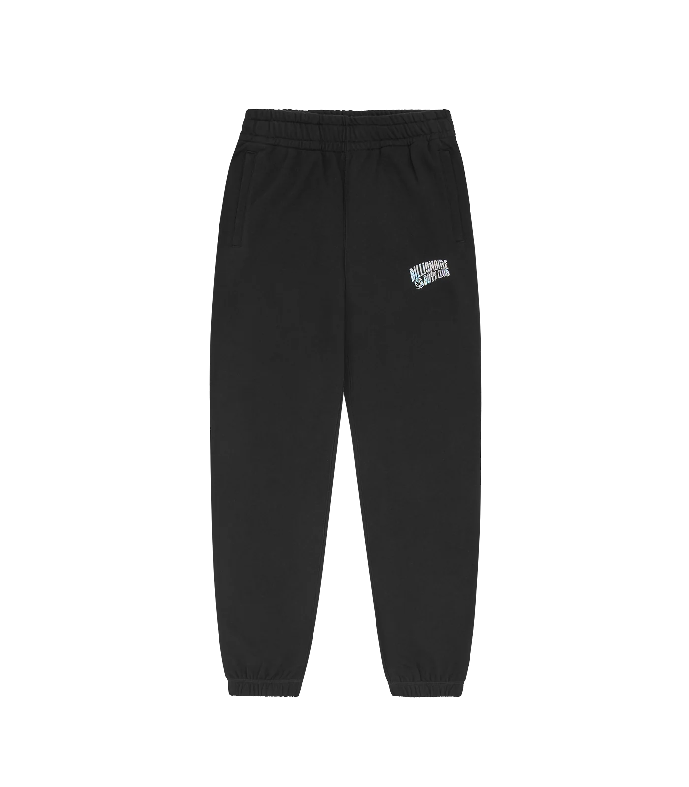 HOLOGRAPHIC SMALL ARCH LOGO SWEATPANTS - BLACK