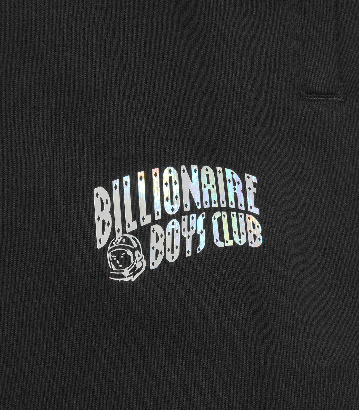 HOLOGRAPHIC SMALL ARCH LOGO SWEATPANTS - BLACK - Image 3