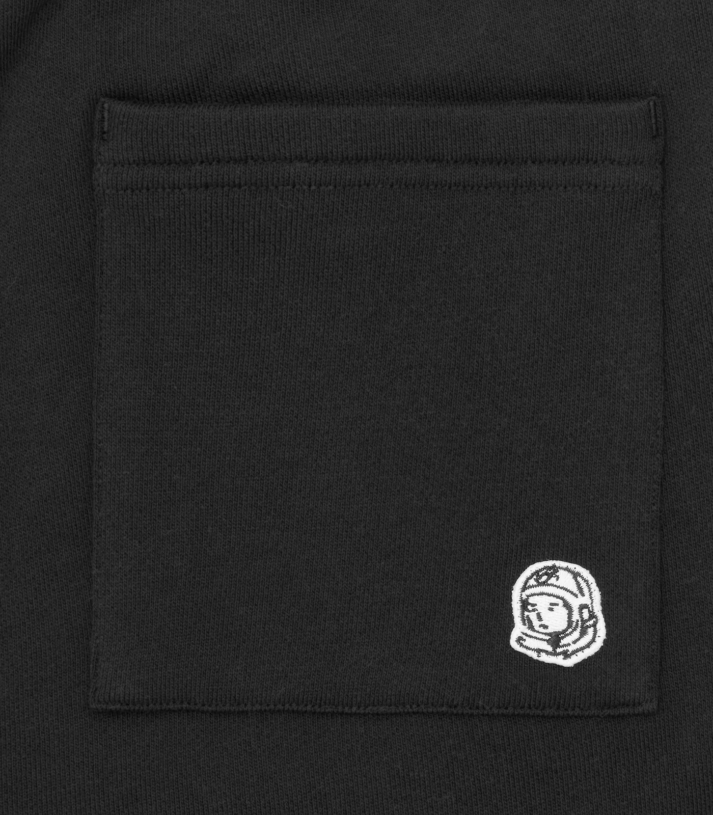 HOLOGRAPHIC SMALL ARCH LOGO SWEATSHORTS - BLACK - Image 4