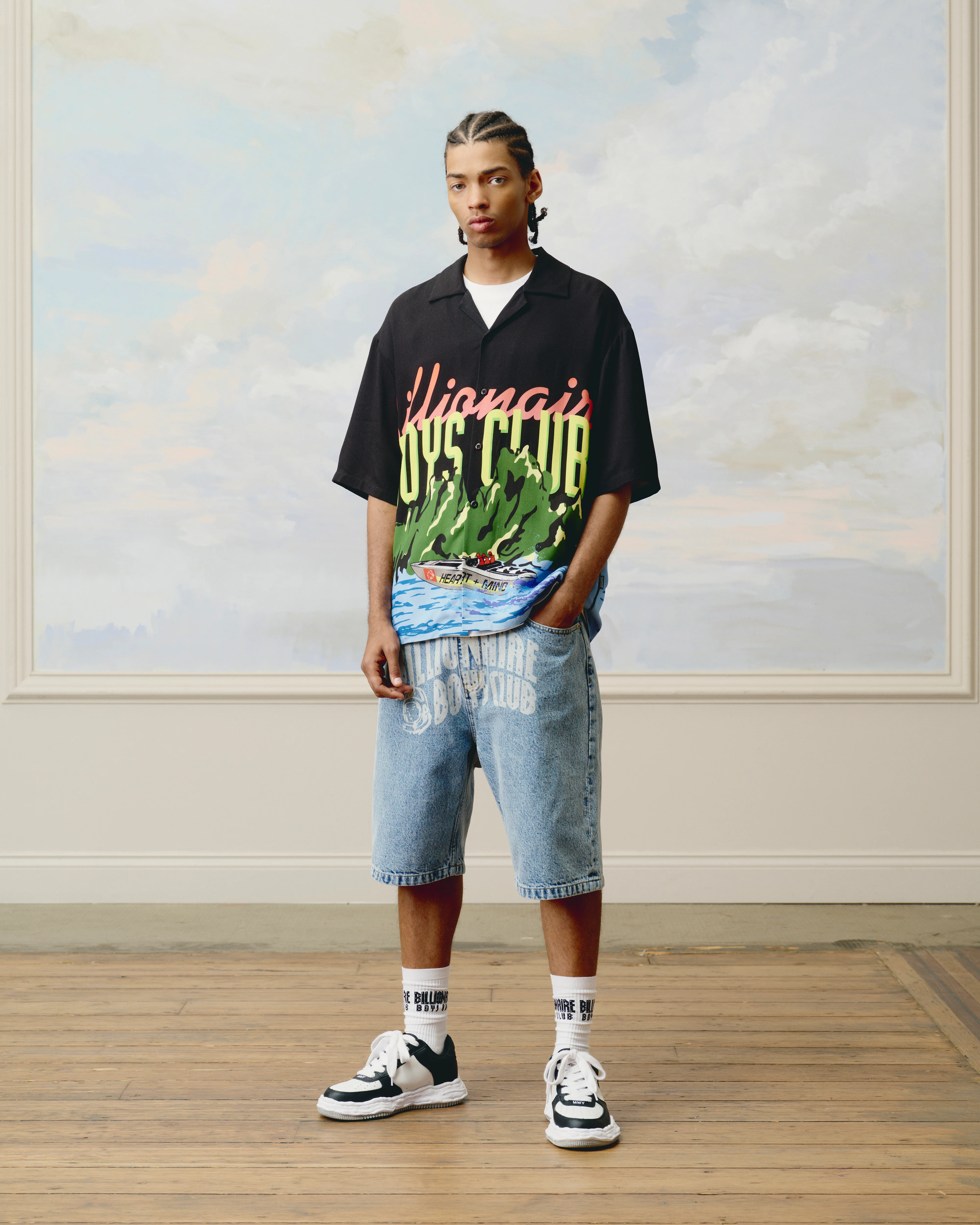 HORIZON CAMP COLLAR SHIRT - MULTI - Image 2