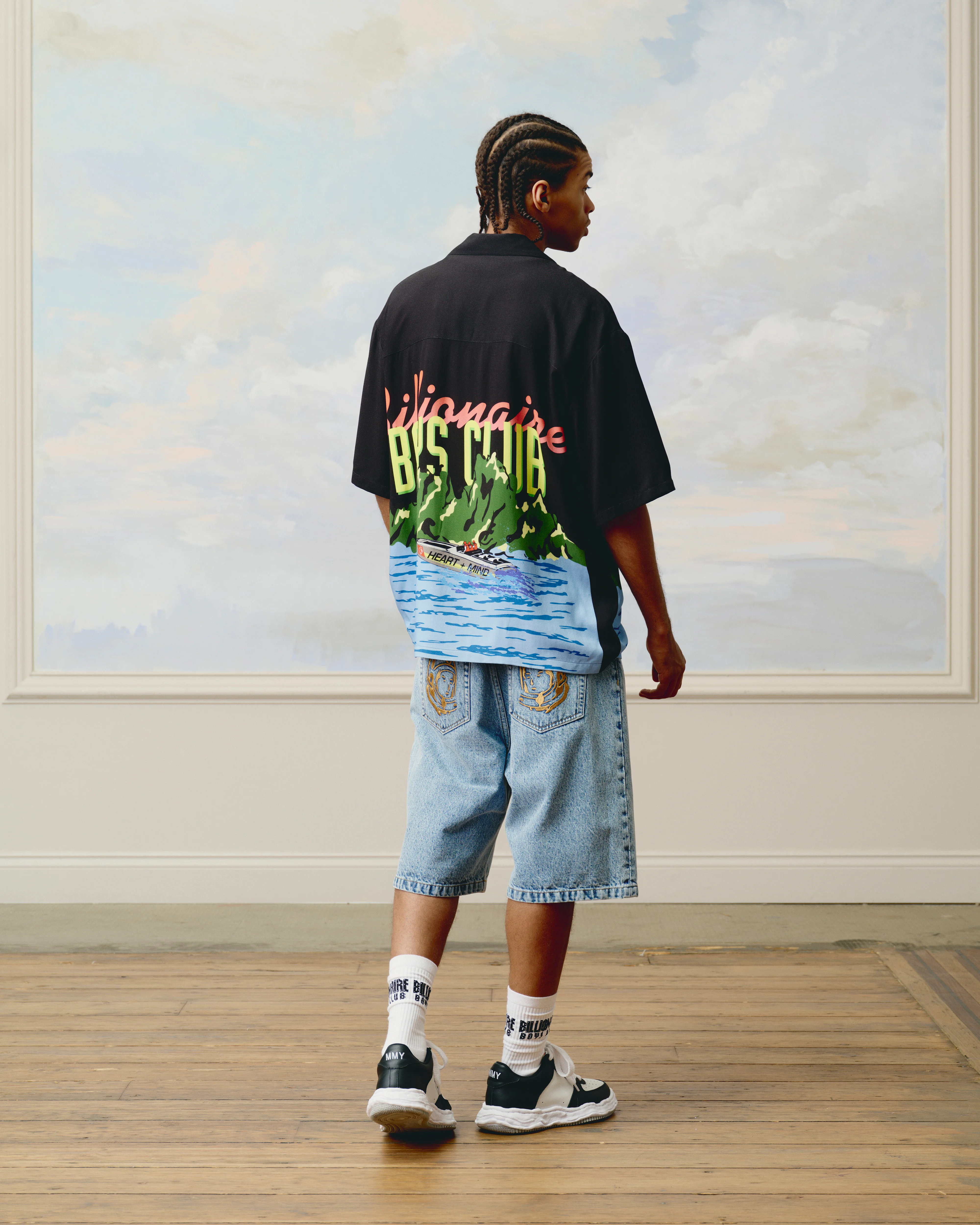 HORIZON CAMP COLLAR SHIRT - MULTI - Image 3