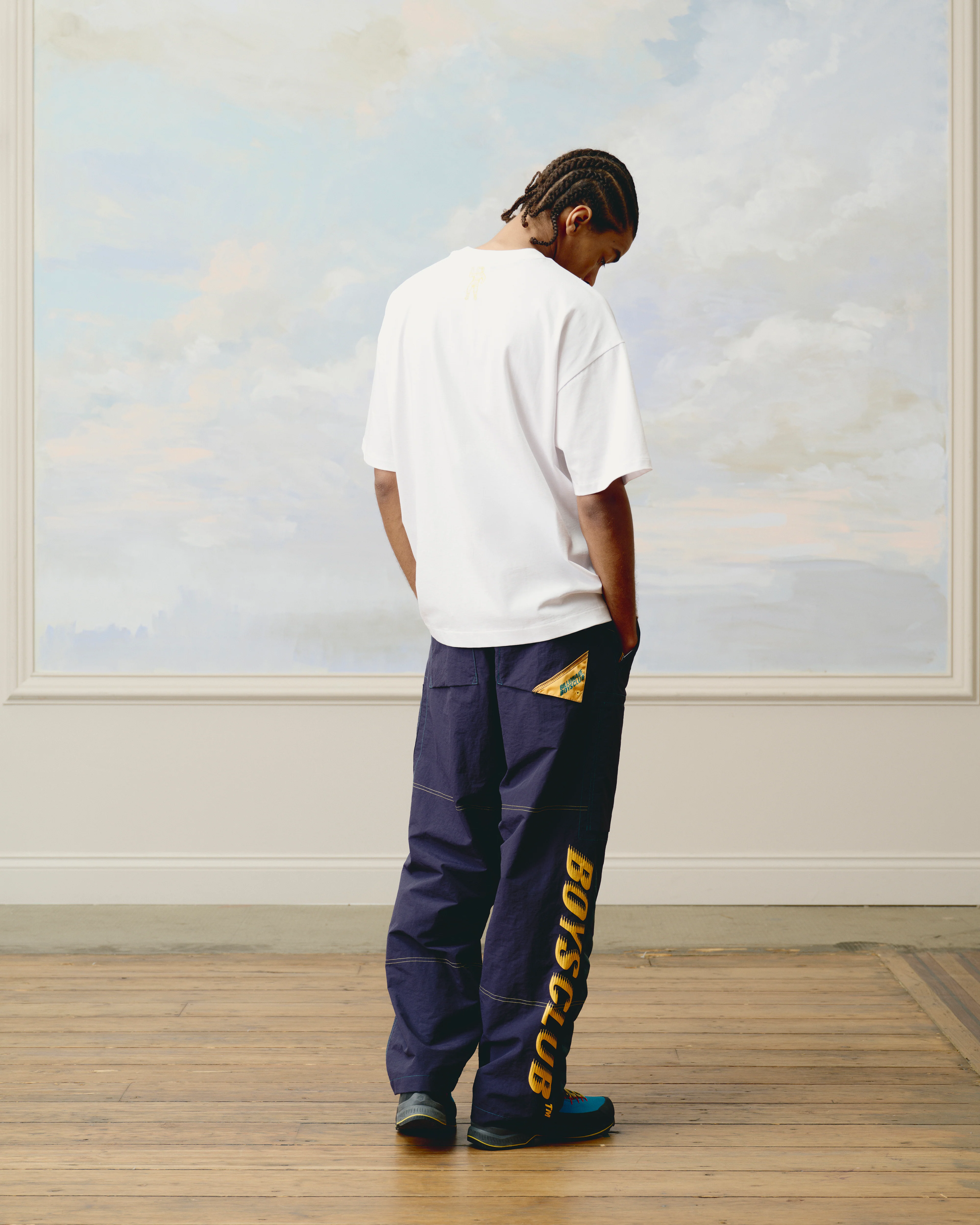 HORIZON OVERSIZED T-SHIRT - WHITE - Image 3