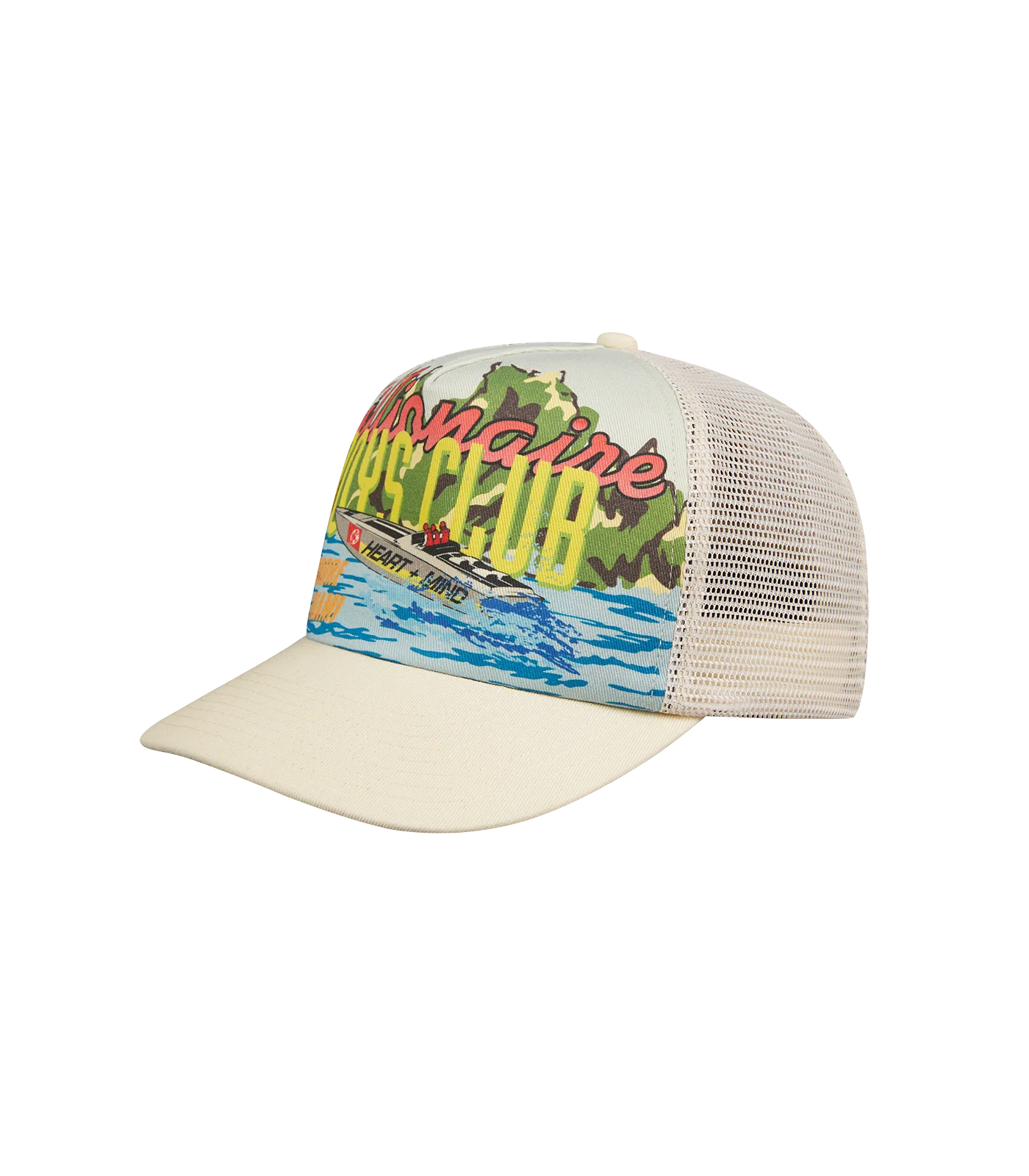 HORIZON SNAPBACK CAP - OFF WHITE