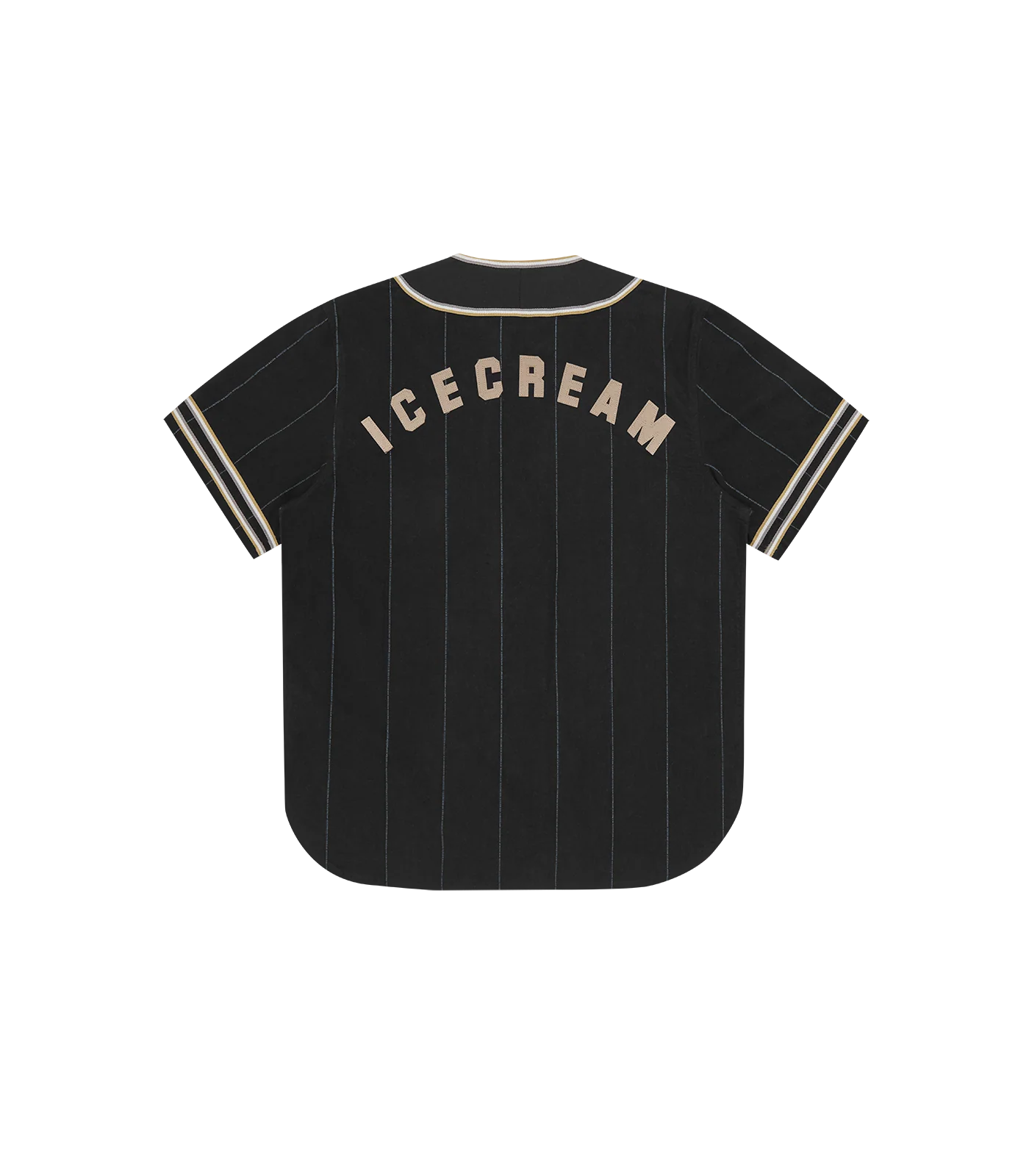 IC BASEBALL JERSEY - BLACK - Image 2