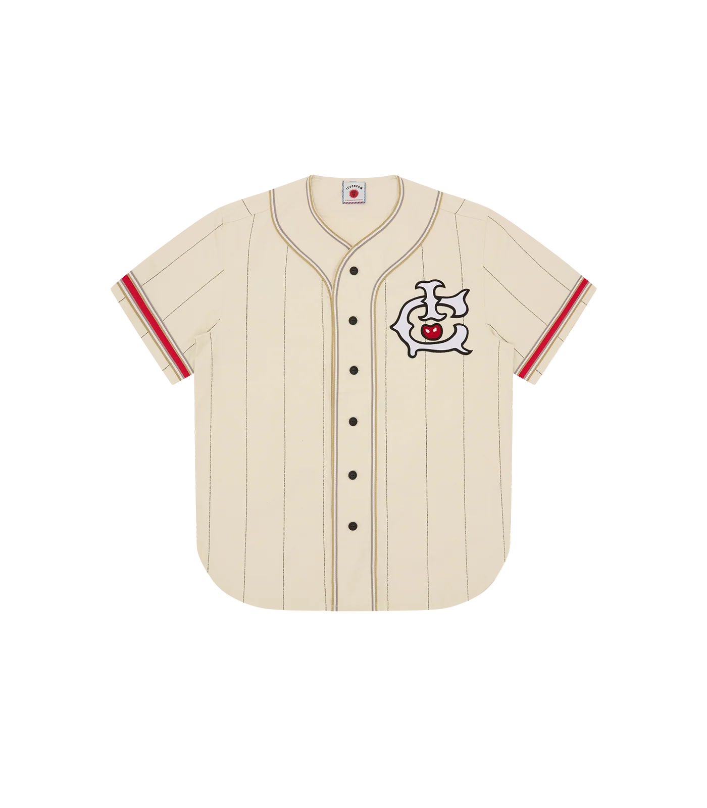 IC BASEBALL JERSEY - WHITE