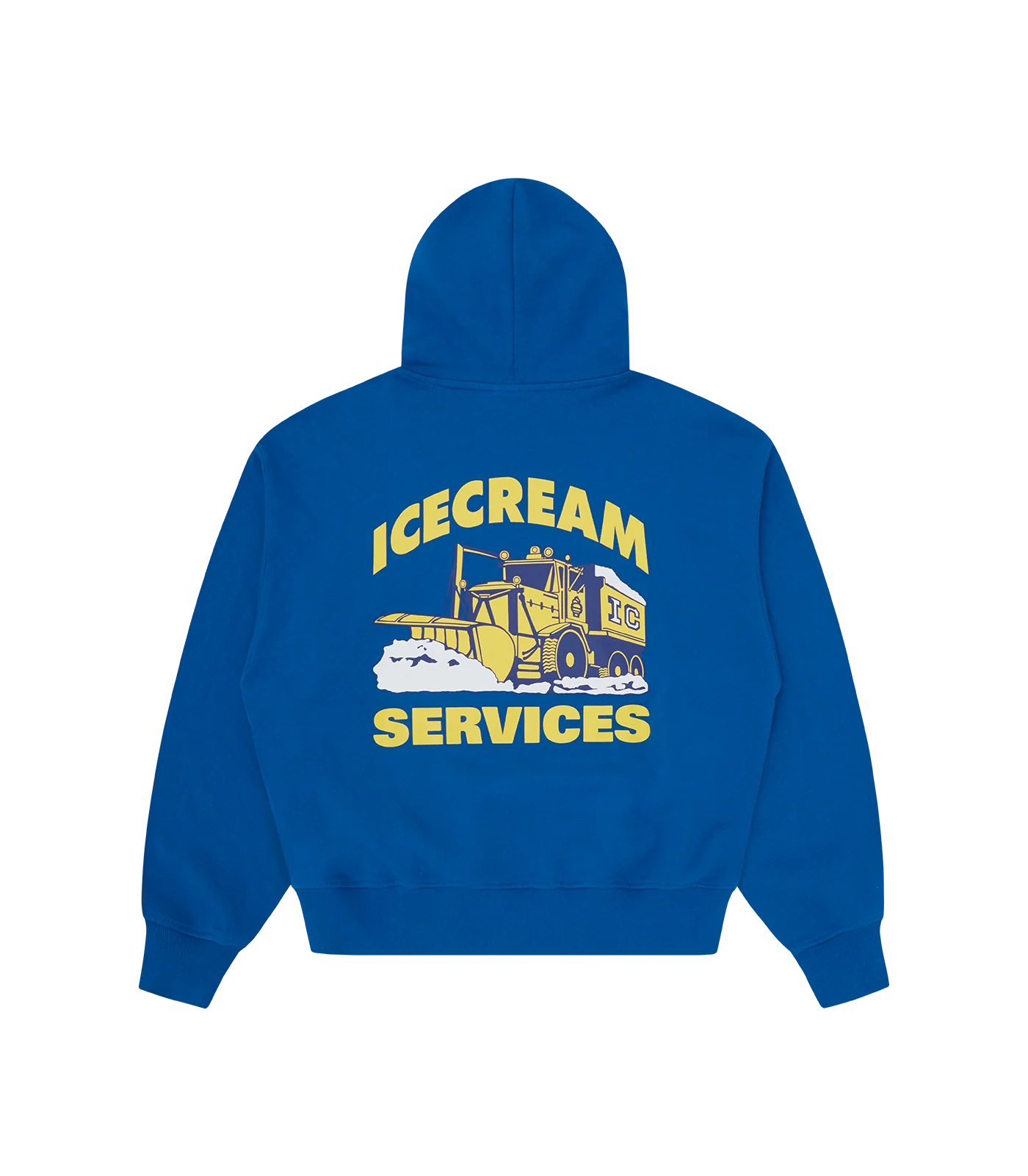 IC SERVICES OVERSIZED POPOVER HOOD - BLUE - Image 4