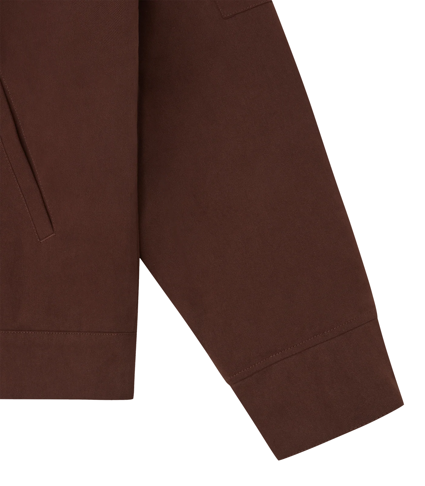 IC SERVICES QUILTED WORK JACKET - BROWN - Image 7