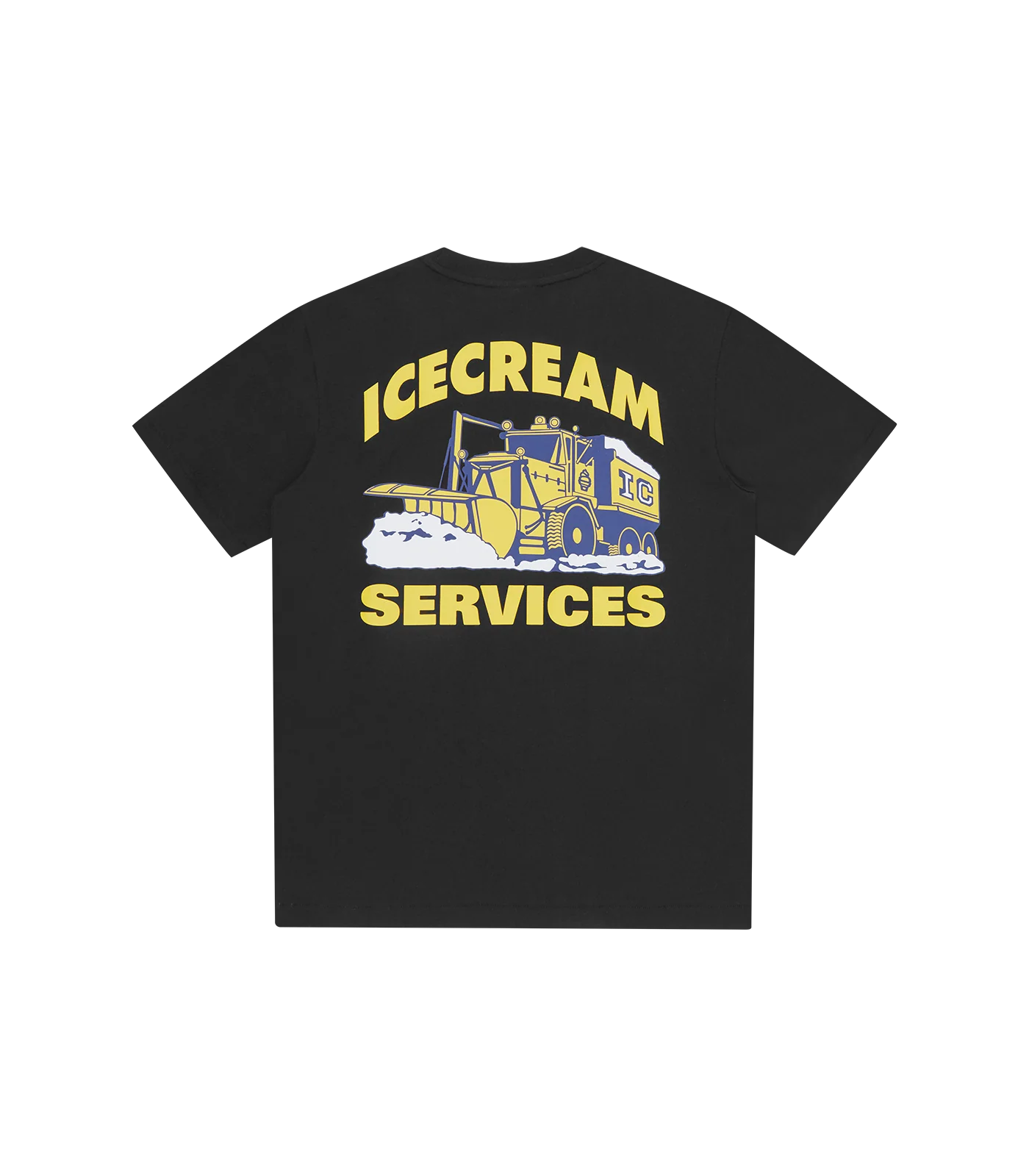 IC SERVICES T-SHIRT - BLACK - Image 2