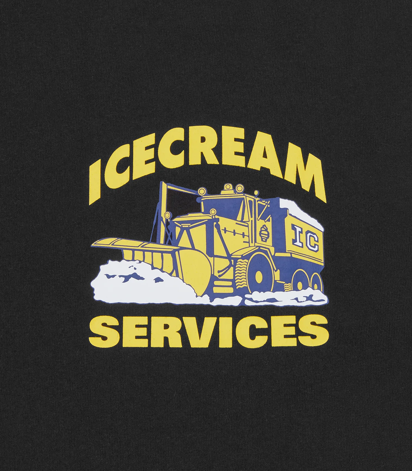 IC SERVICES T-SHIRT - BLACK - Image 3