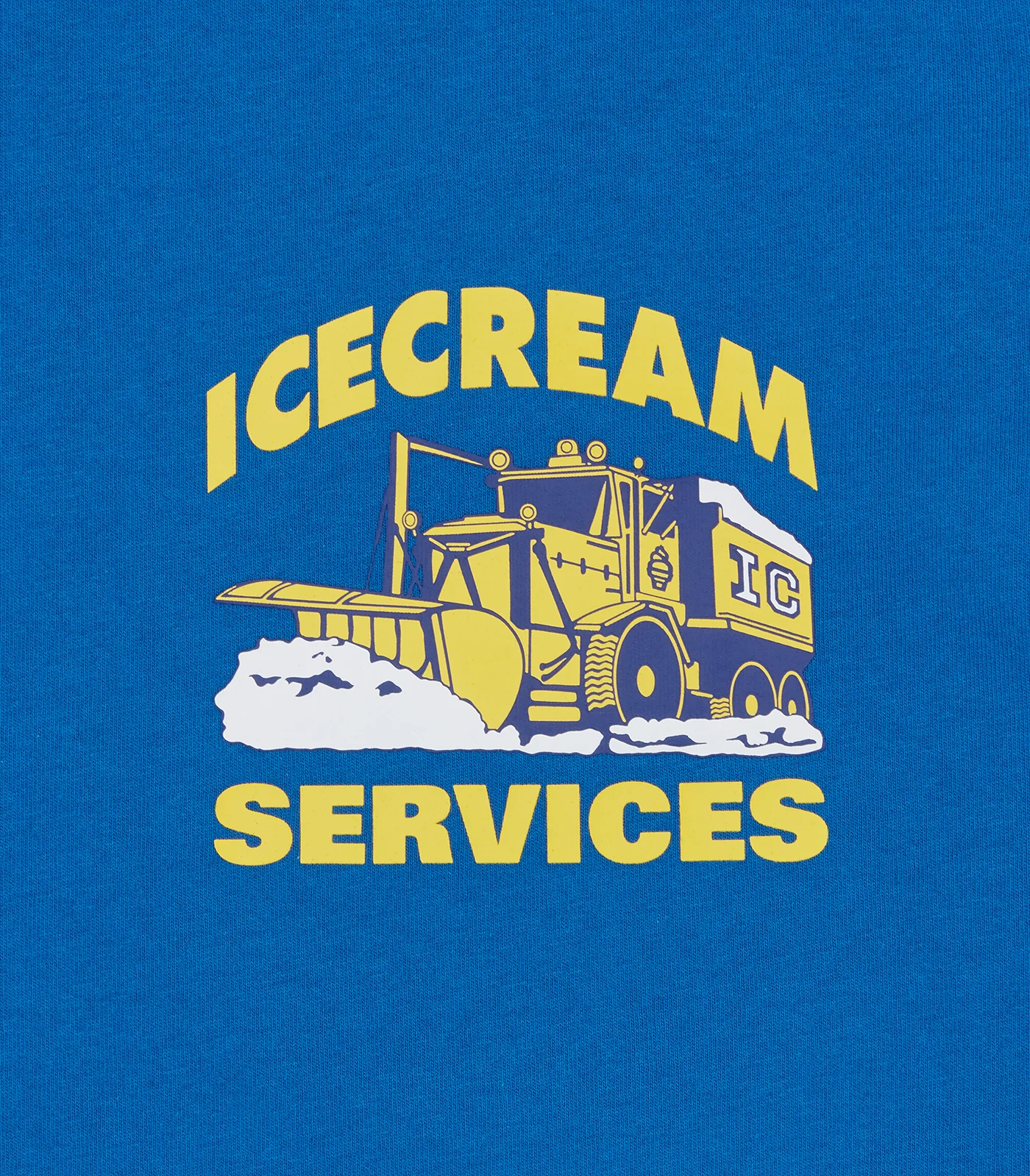 IC SERVICES T-SHIRT - BLUE - Image 3
