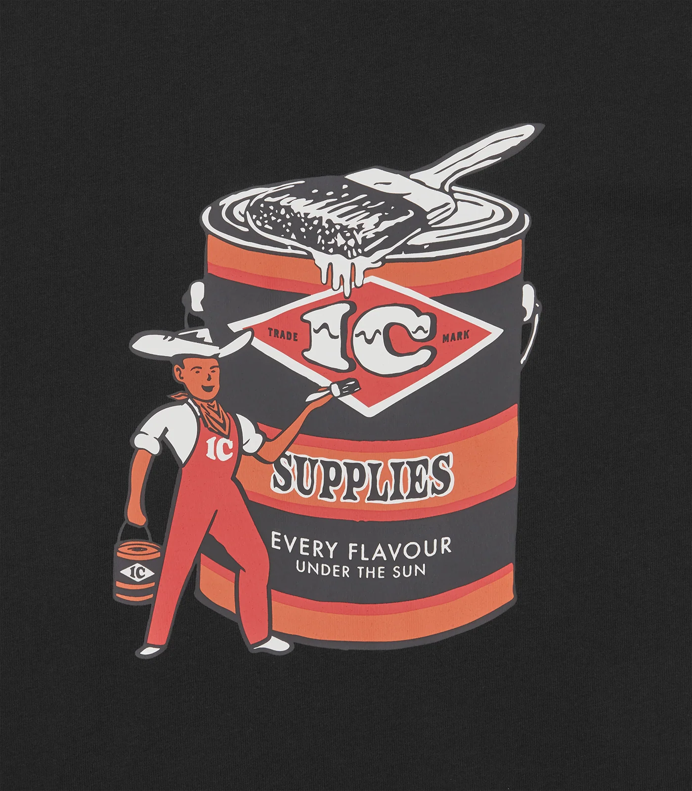 IC SUPPLIES T-SHIRT - BLACK - Image 4