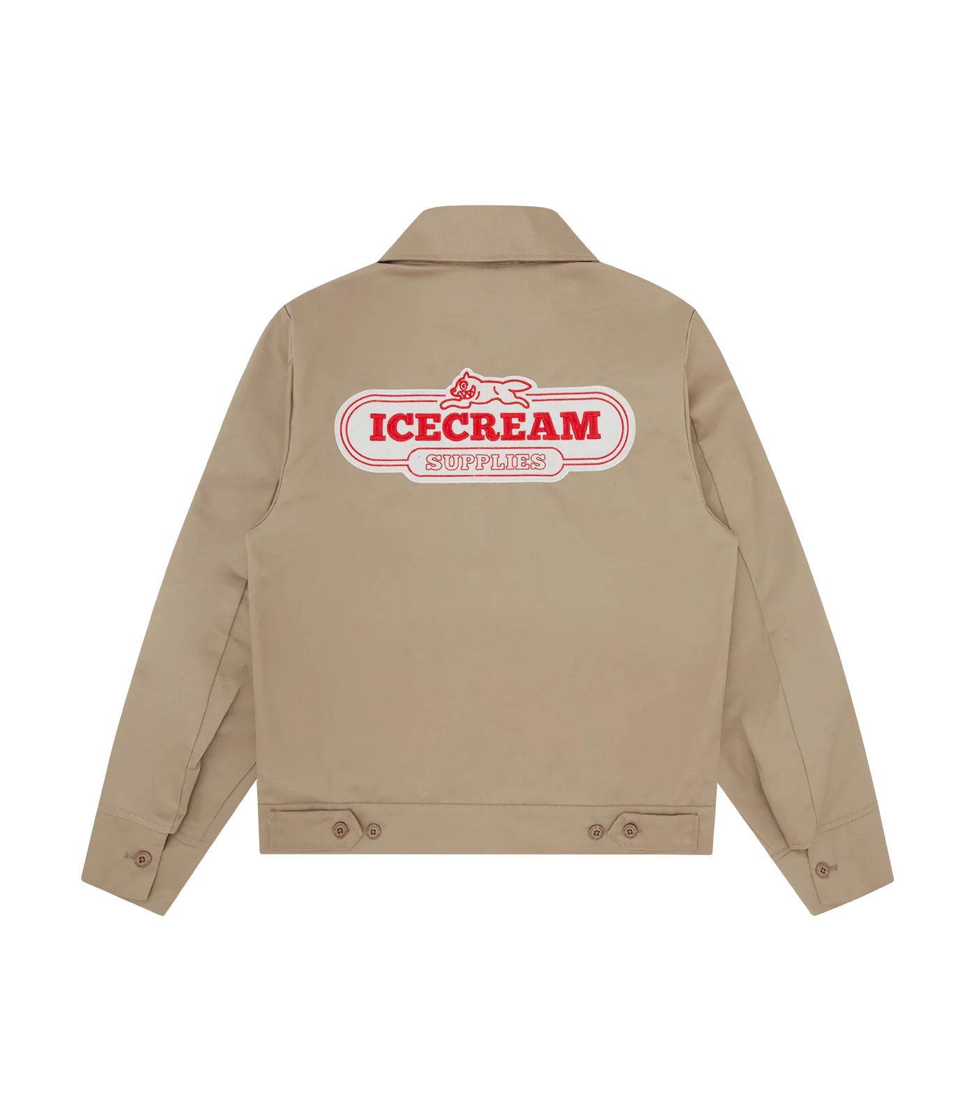 IC SUPPLIES WORK JACKET - BROWN - Image 2