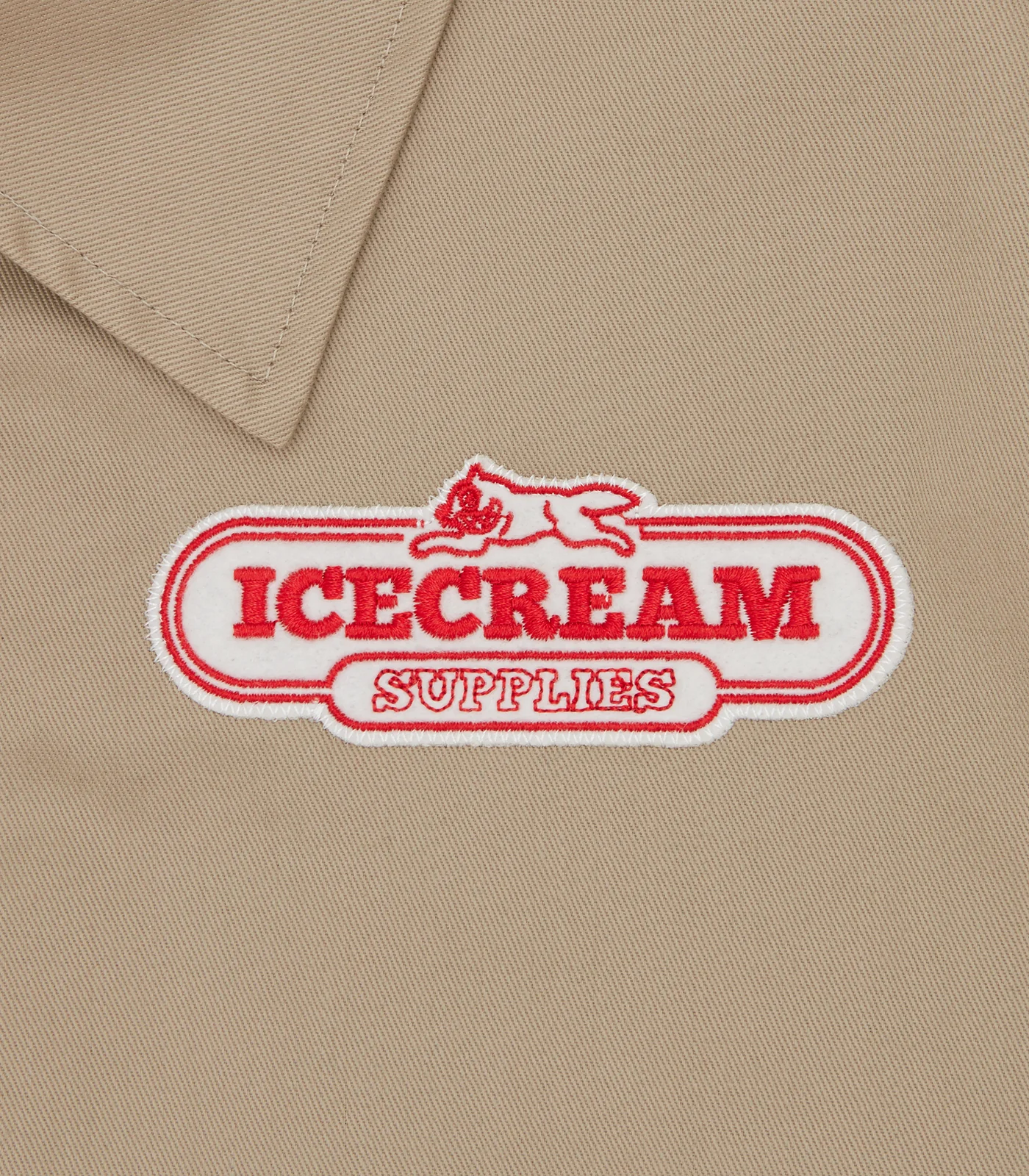 IC SUPPLIES WORK JACKET - BROWN - Image 3