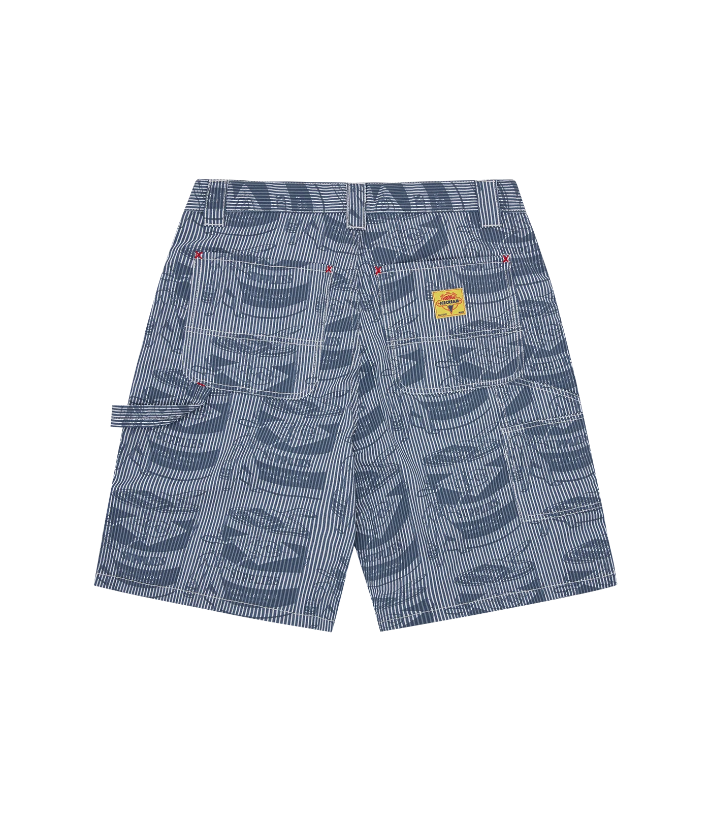 IC SUPPLIES WORK SHORTS - BLUE - Image 2