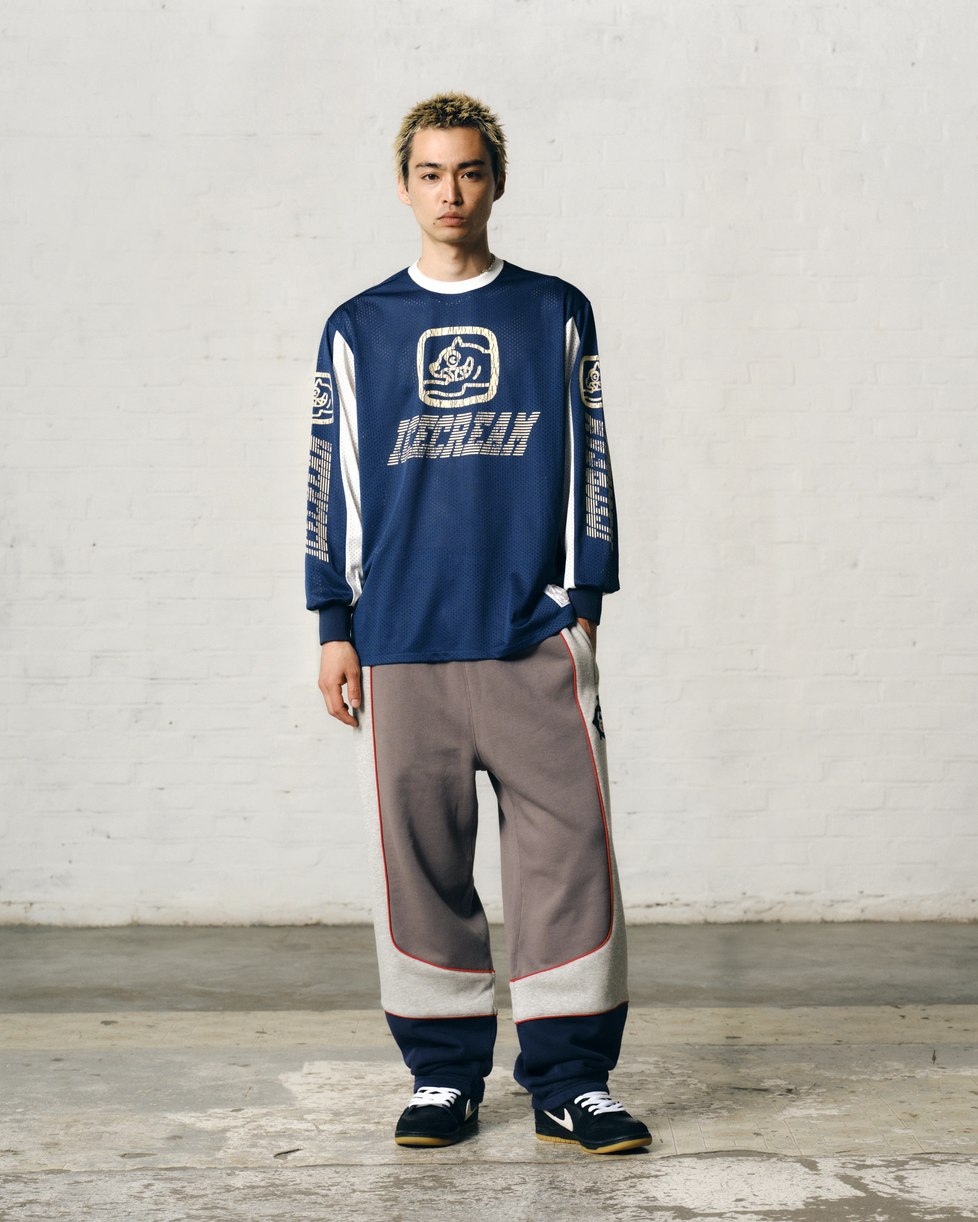 ICECREAM RACING MOTO JERSEY - NAVY - Image 3