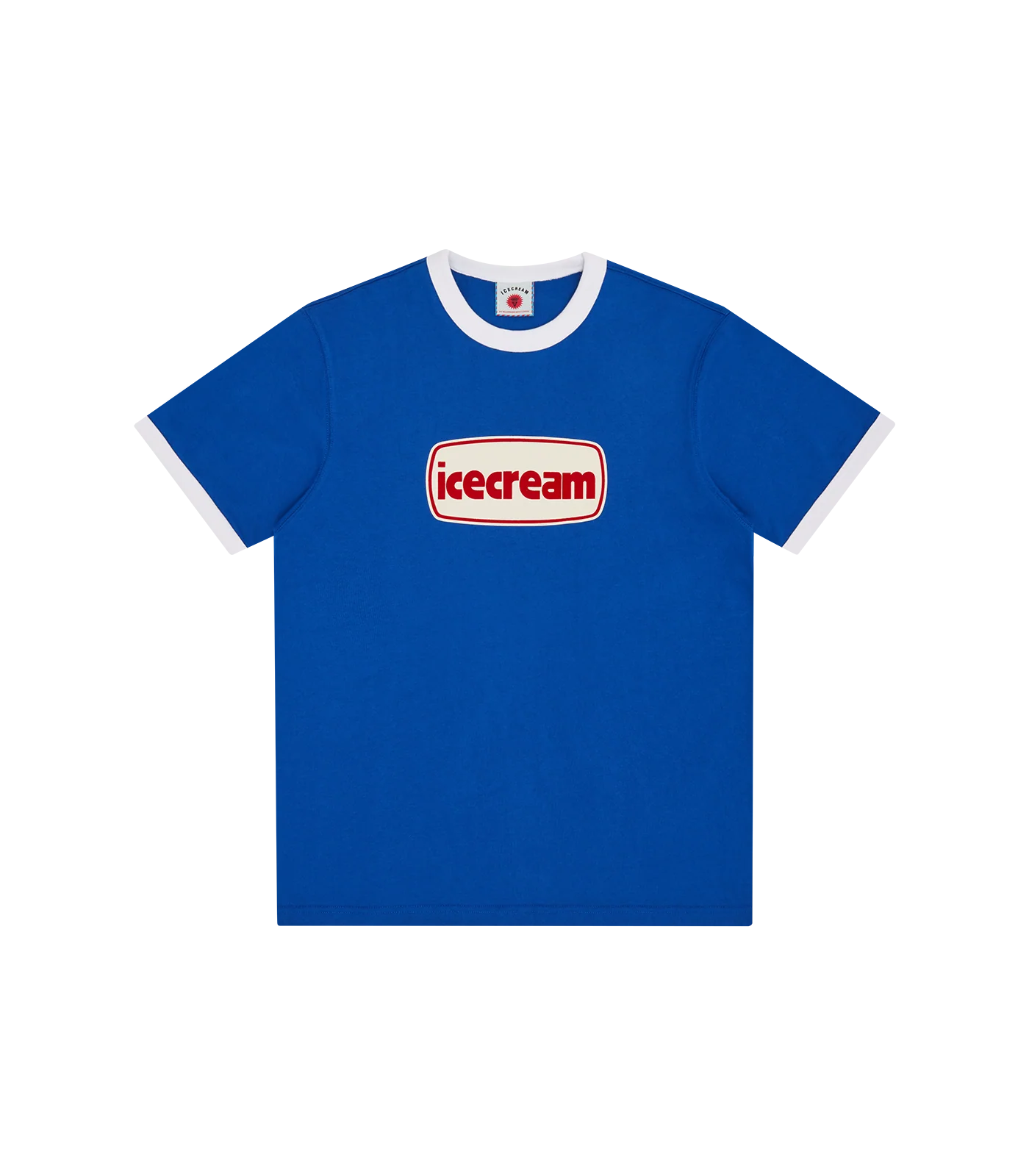 ICECREAM TUB RINGER T-SHIRT - BLUE