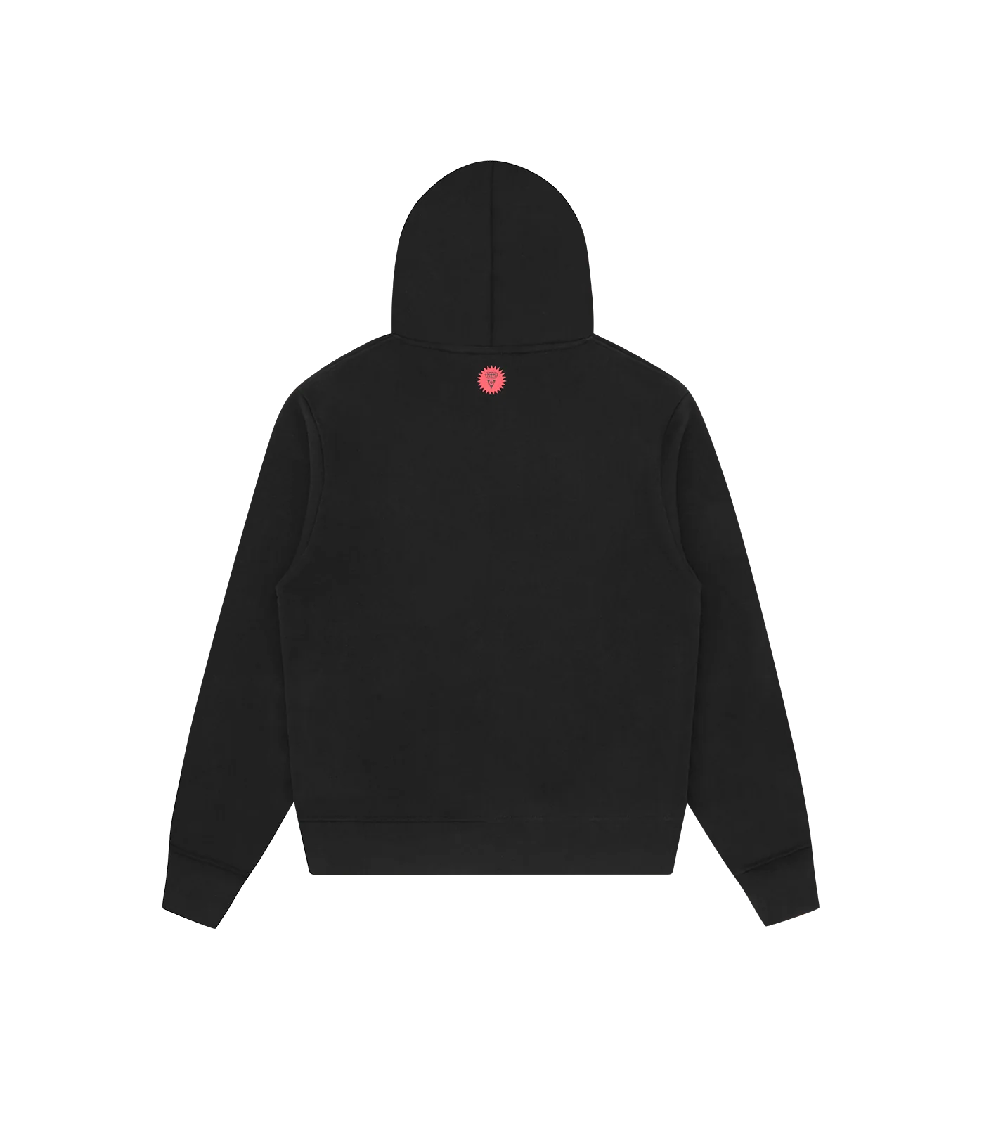 ICED OUT RUNNING DOG POPOVER HOOD - BLACK - Image 2