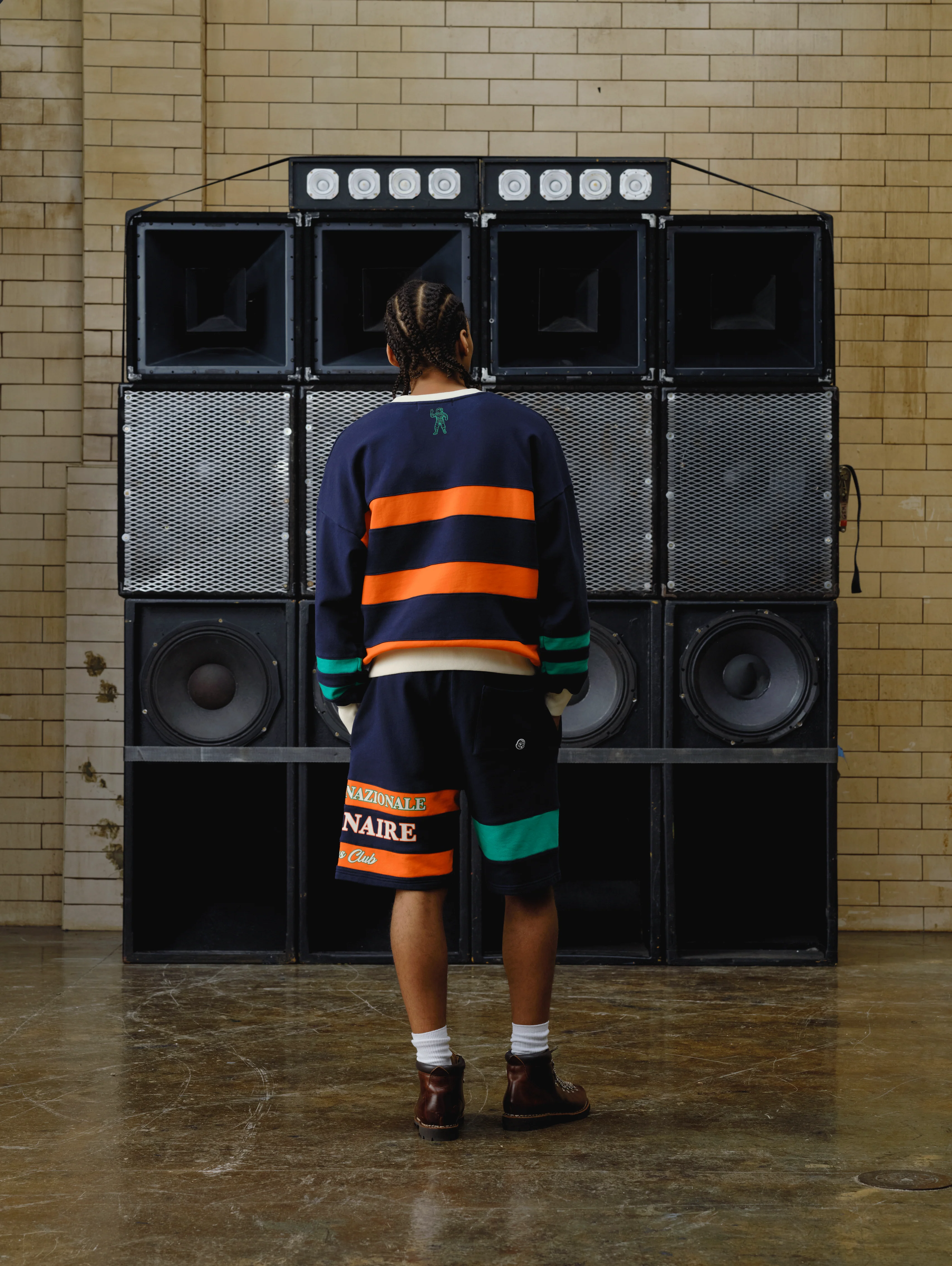 INTERNAZIONALE CREWNECK - NAVY - Image 4