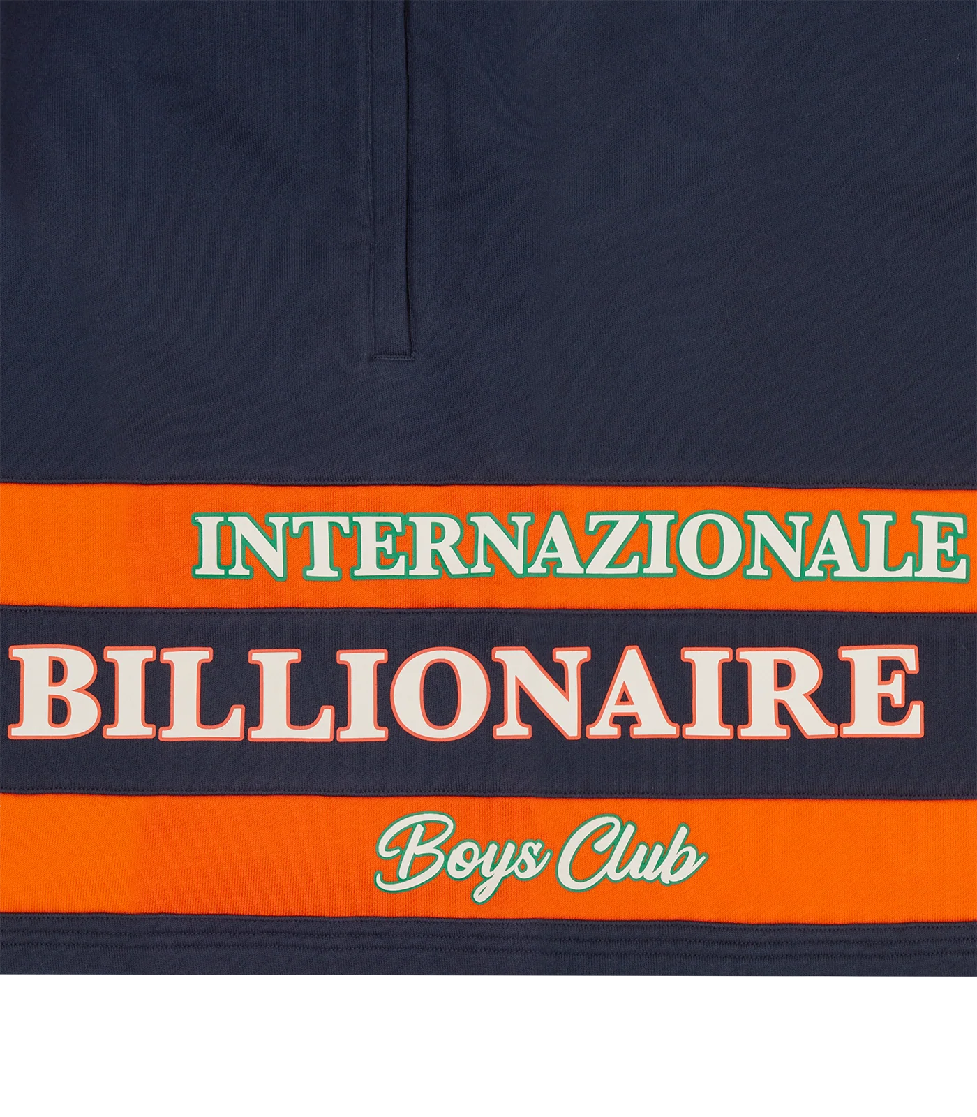 INTERNAZIONALE PANELLED SWEATSHORTS - NAVY - Image 5