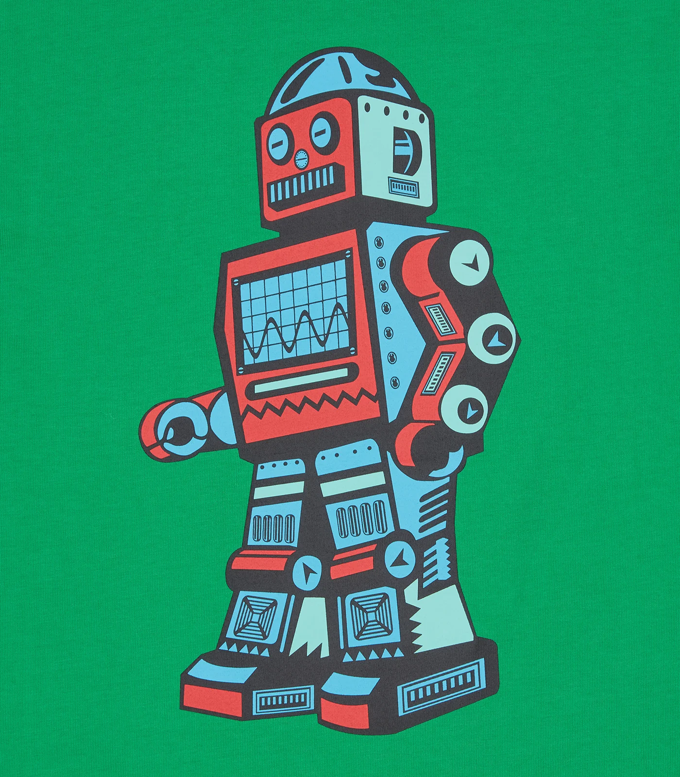 KIDS JUMBLE LOGO T-SHIRT - GREEN - Image 6