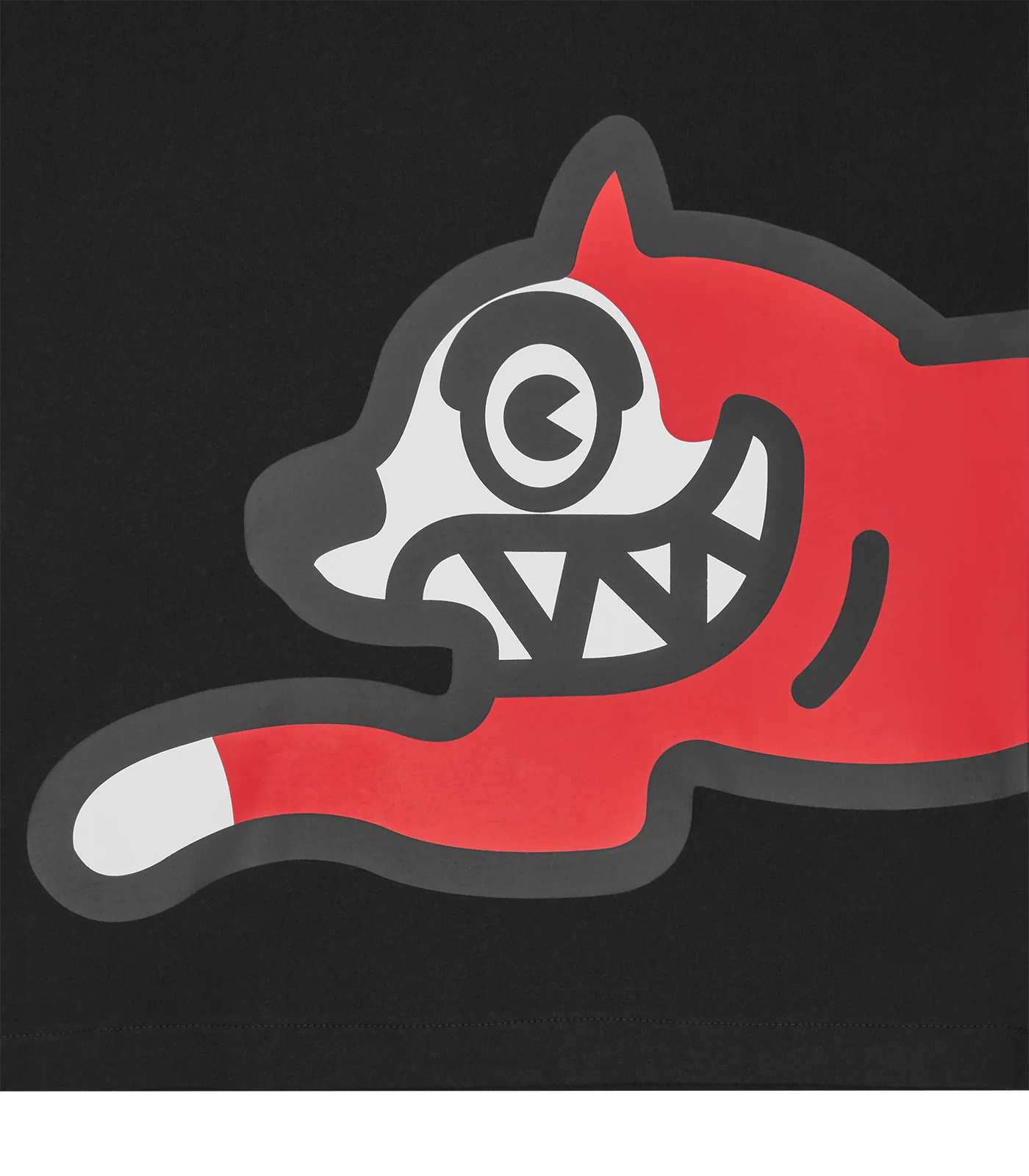 JUMBO RUNNING DOG T-SHIRT - BLACK - Image 3