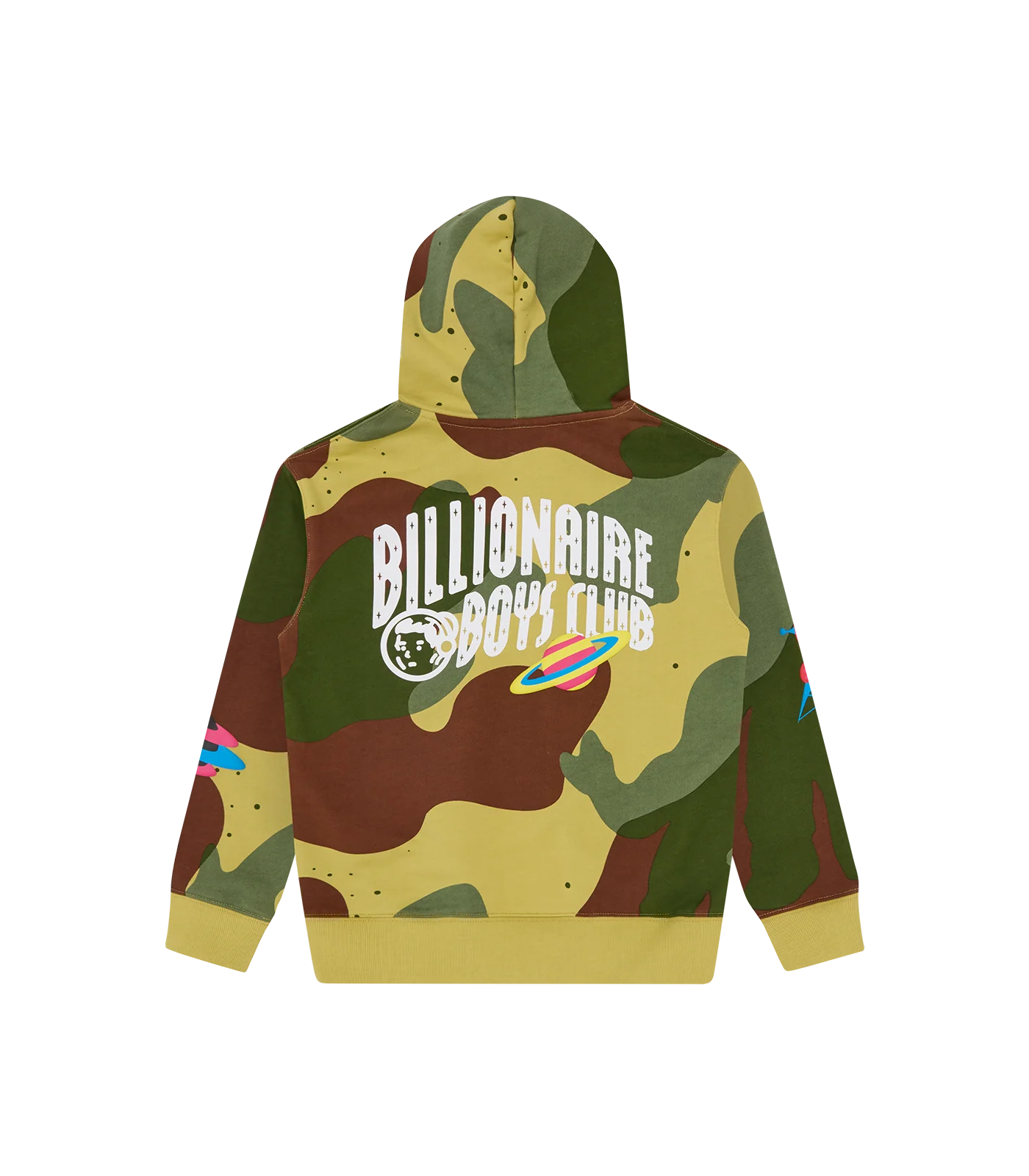 KIDS ALL OVER SPACE CAMO POPOVER HOOD - CAMO - Image 2