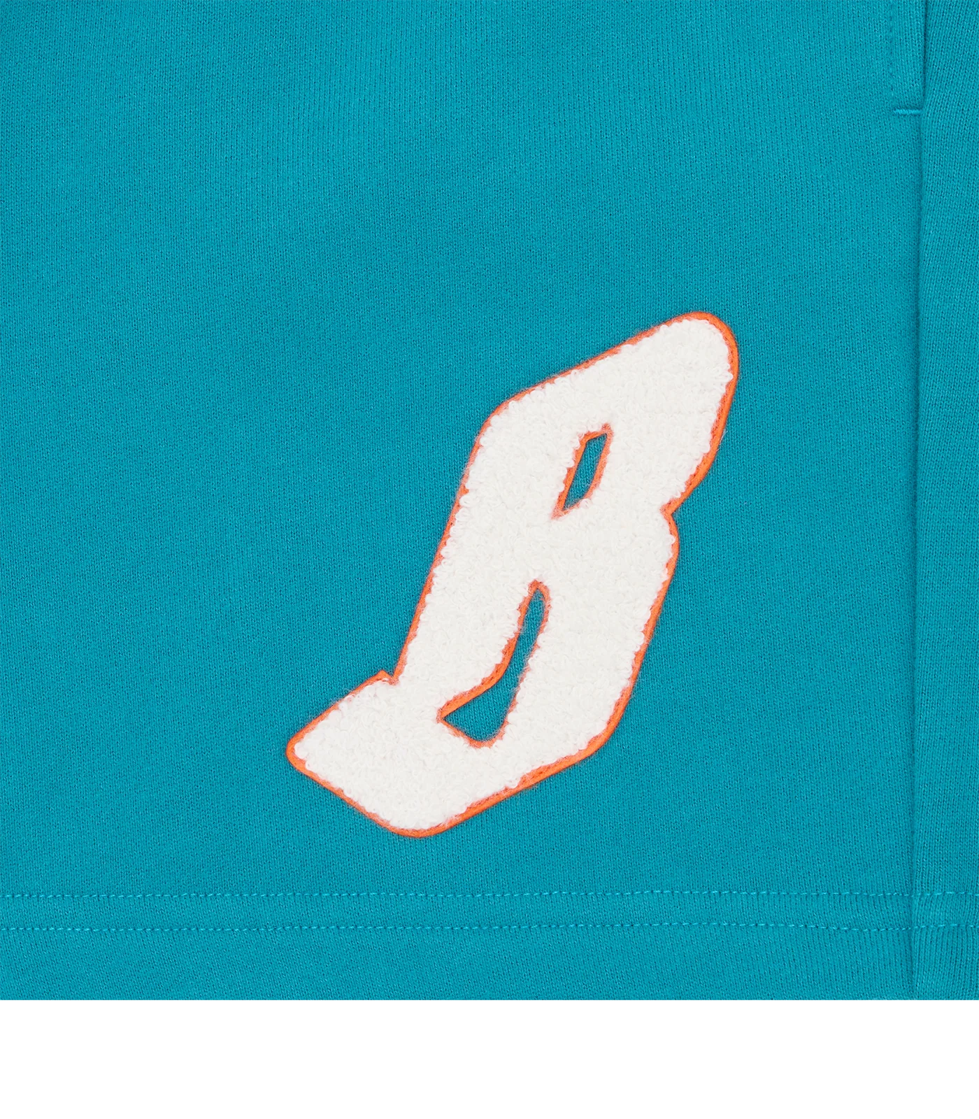 KIDS FLYING B CHENILLE SWEATSHORTS - TEAL - Image 3