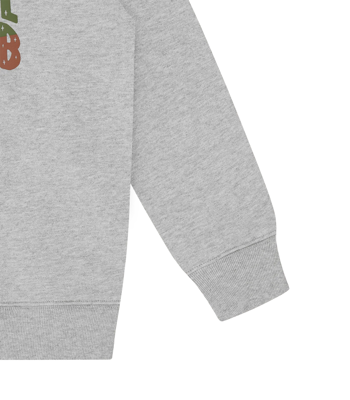 KIDS SPACE CAMO ARCH LOGO POPOVER HOOD - HEATHER GREY - Image 5