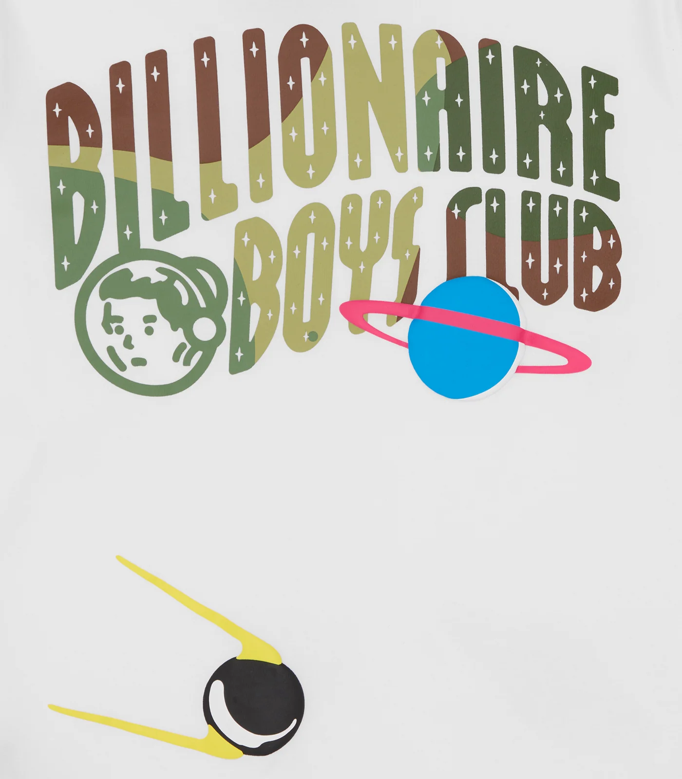 KIDS SPACE CAMO L/S T-SHIRT - WHITE - Image 7
