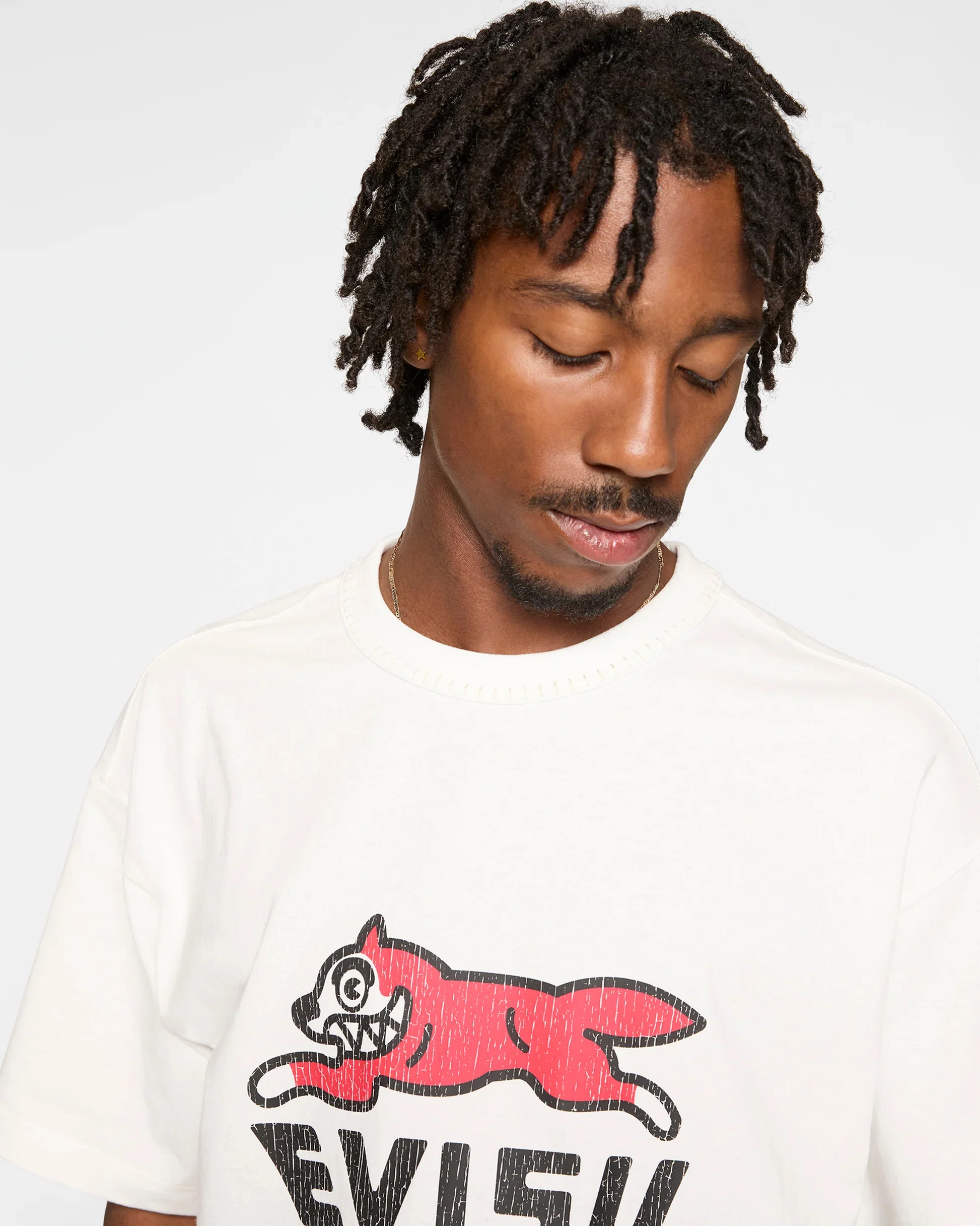 EVISU X ICECREAM PRINTED T-SHIRT - OFF WHITE - Image 6