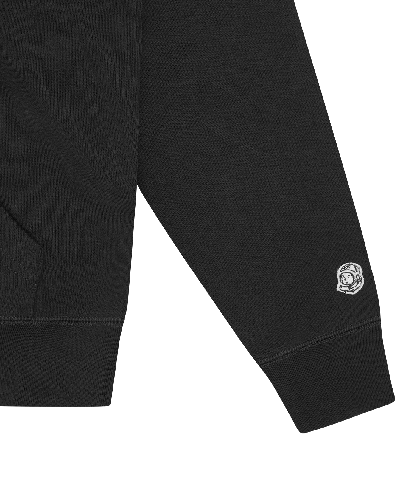 MOONSCAPE SERIF LOGO POPOVER HOOD - BLACK - Image 4