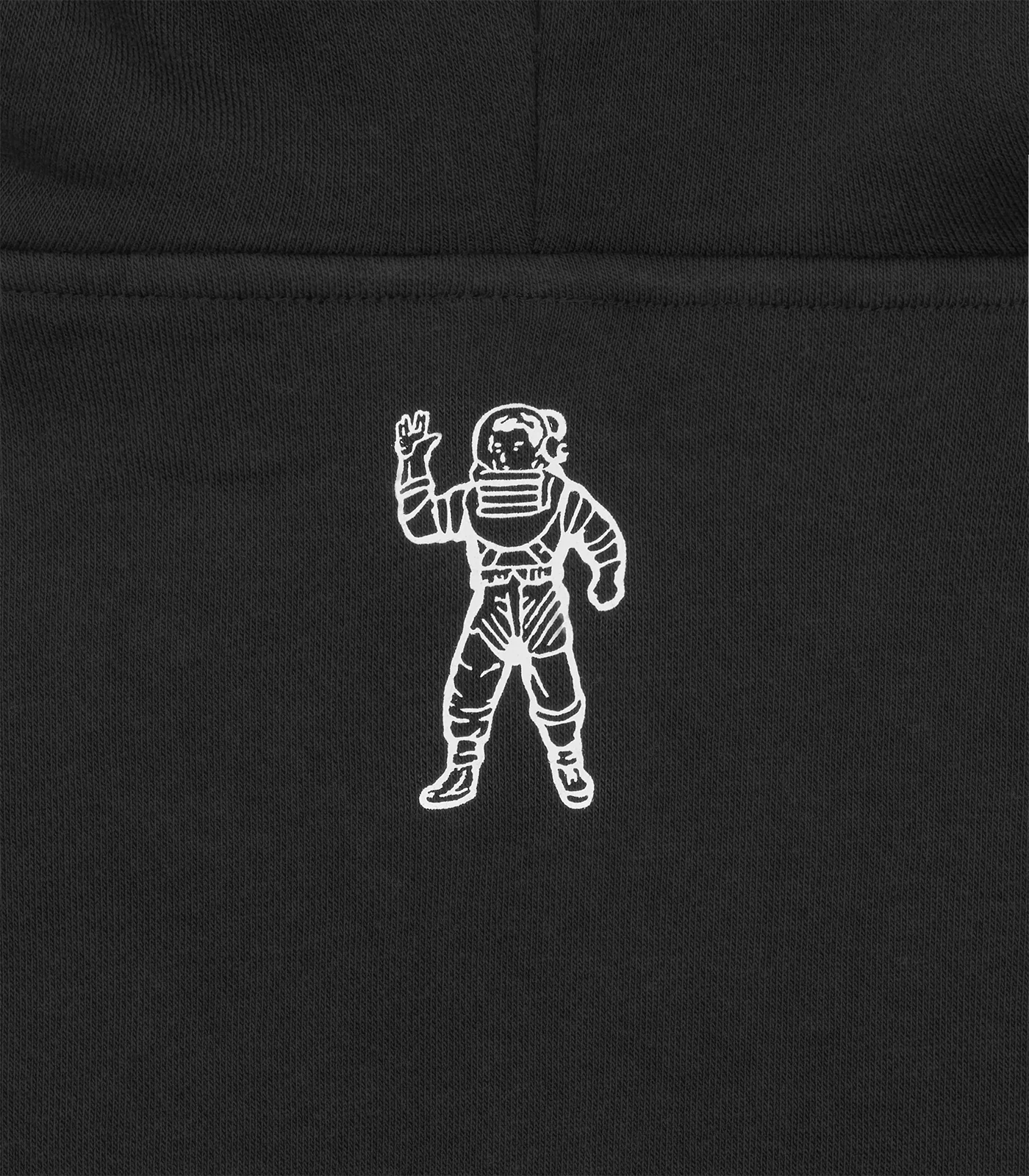 MOONSCAPE SERIF LOGO POPOVER HOOD - BLACK - Image 5