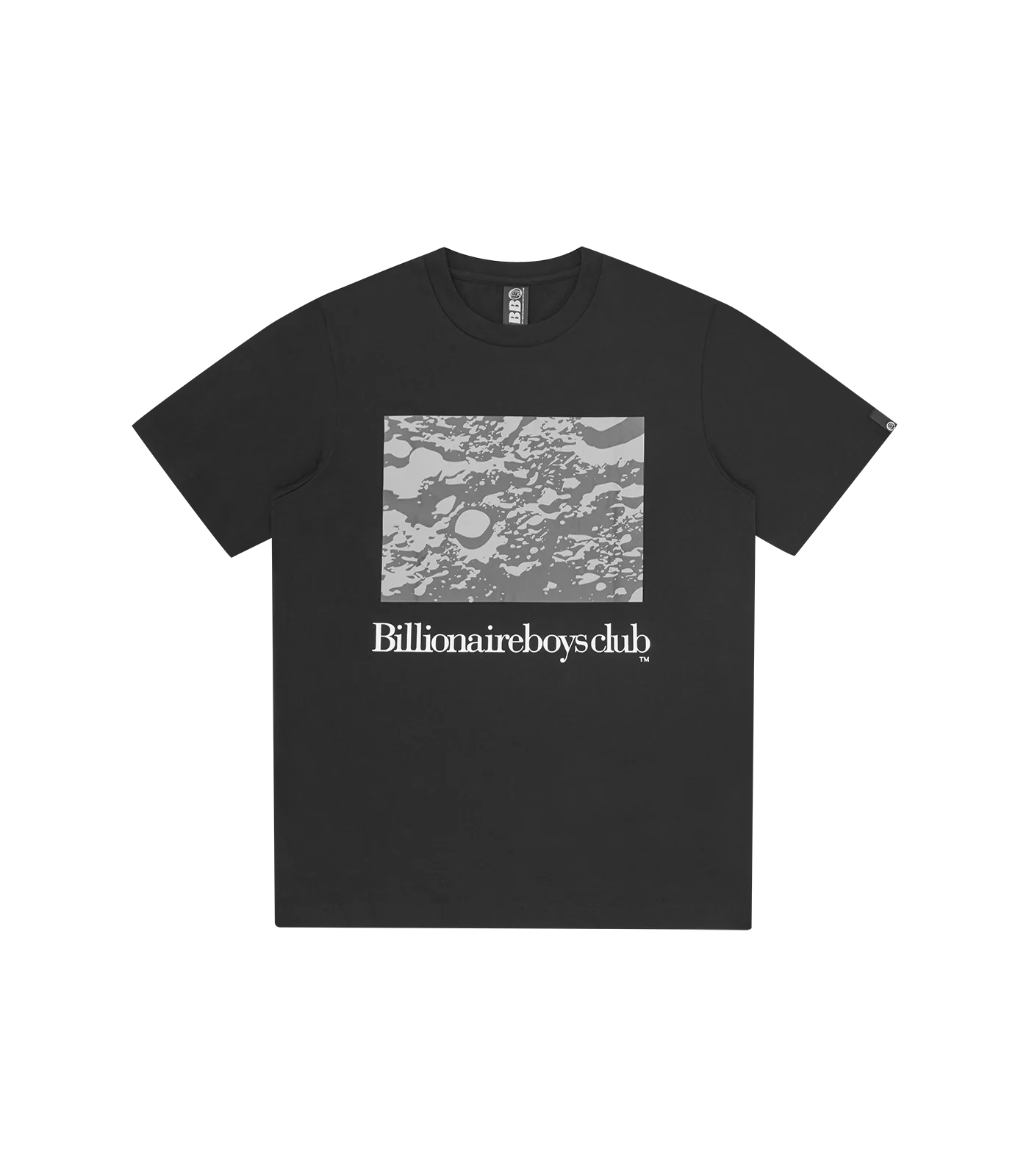 MOONSCAPE SERIF LOGO T-SHIRT - BLACK