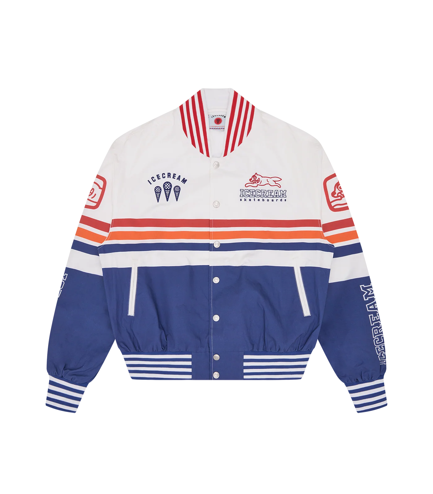 MOTO LIGHTWEIGHT BOMBER JACKET - MULTI