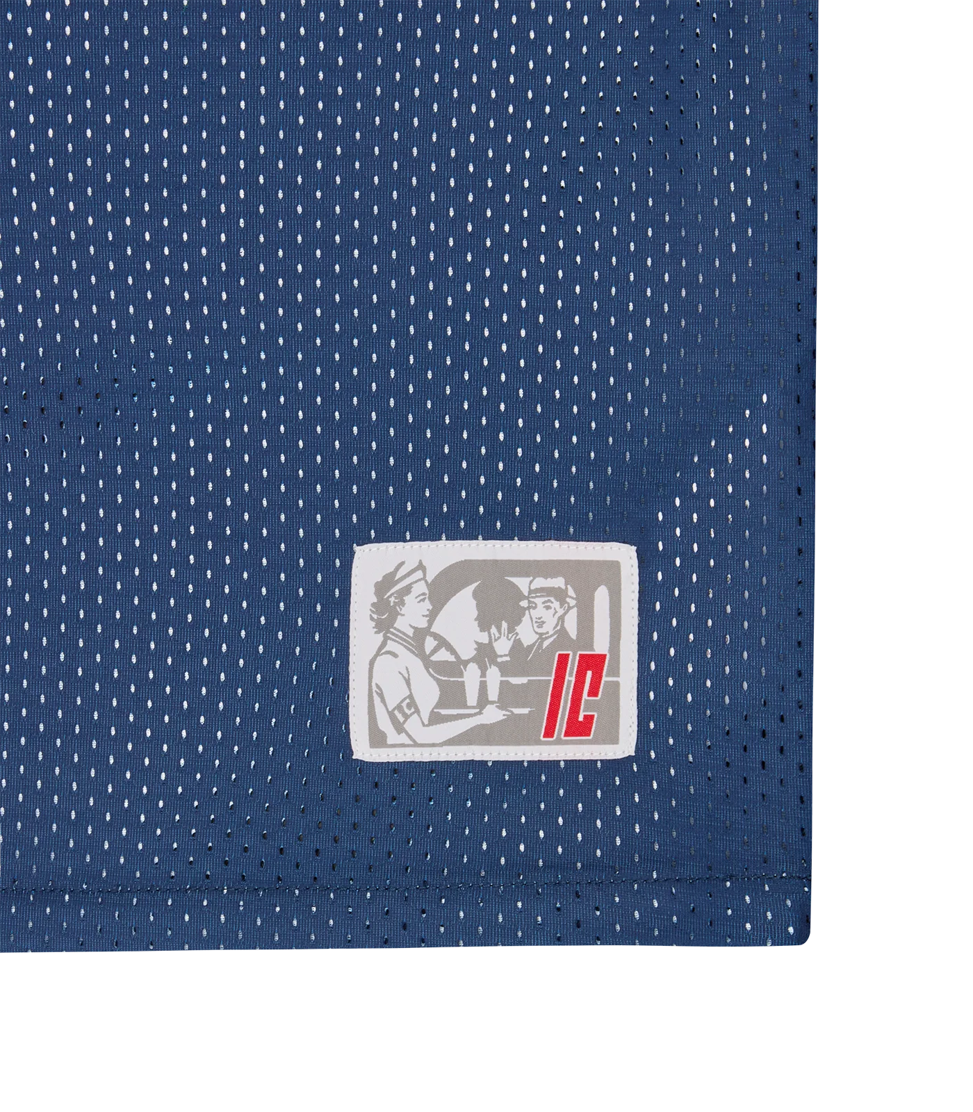 MOTO RACER L/S MESH SHIRT - NAVY - Image 6