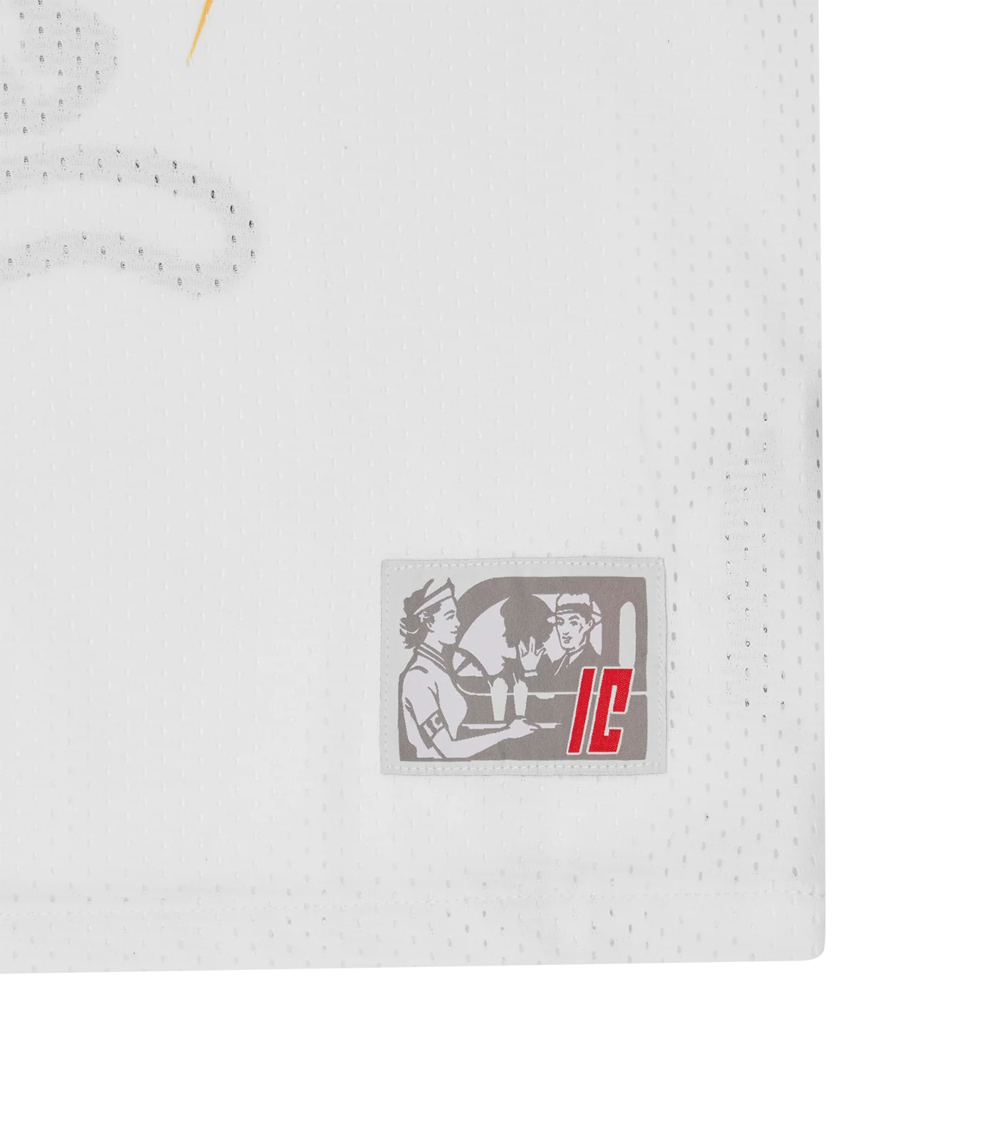 MOTO RACER L/S MESH SHIRT - WHITE - Image 5