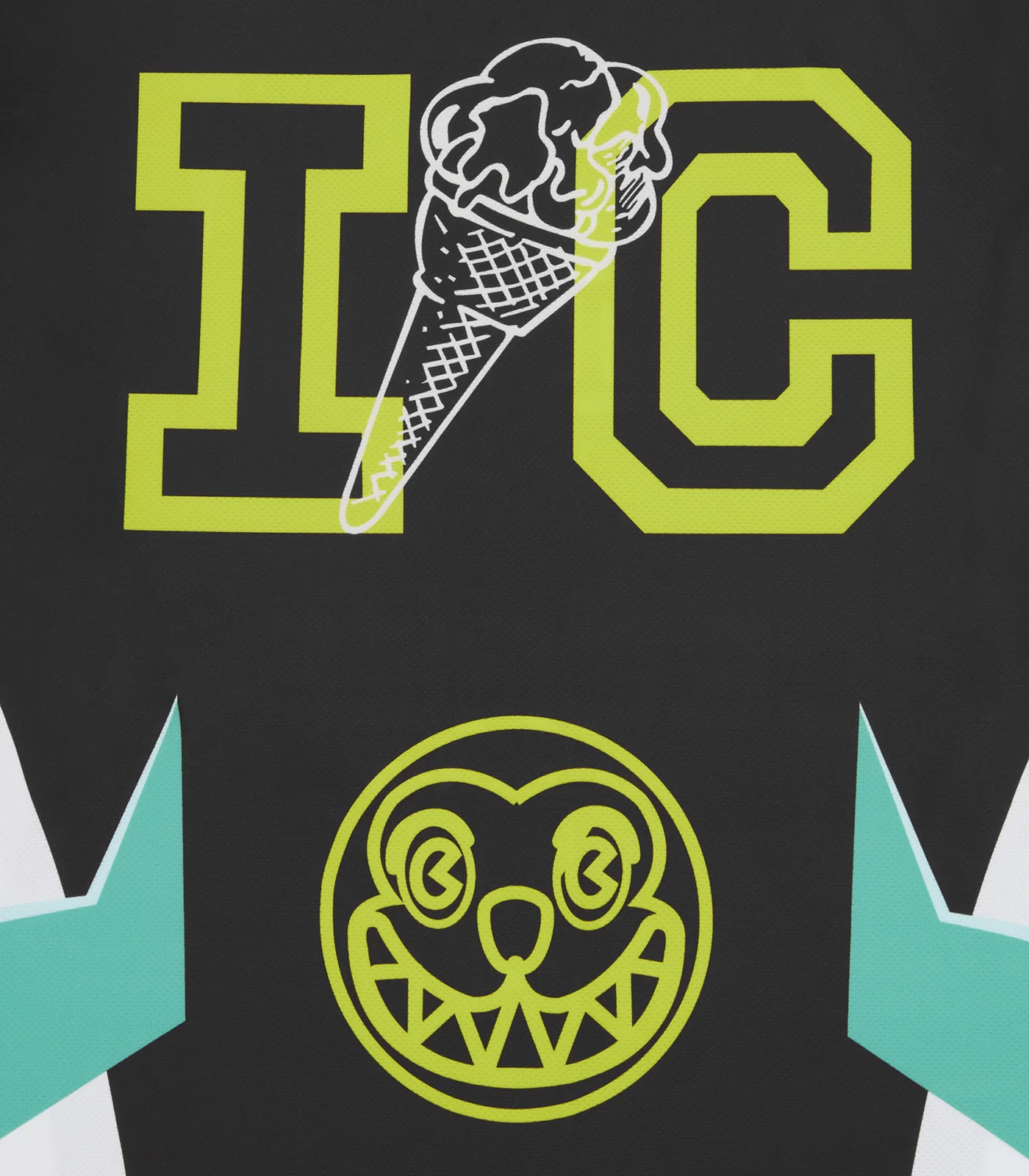 MOTORCYCLE L/S T-SHIRT - BLACK/GREEN - Image 3